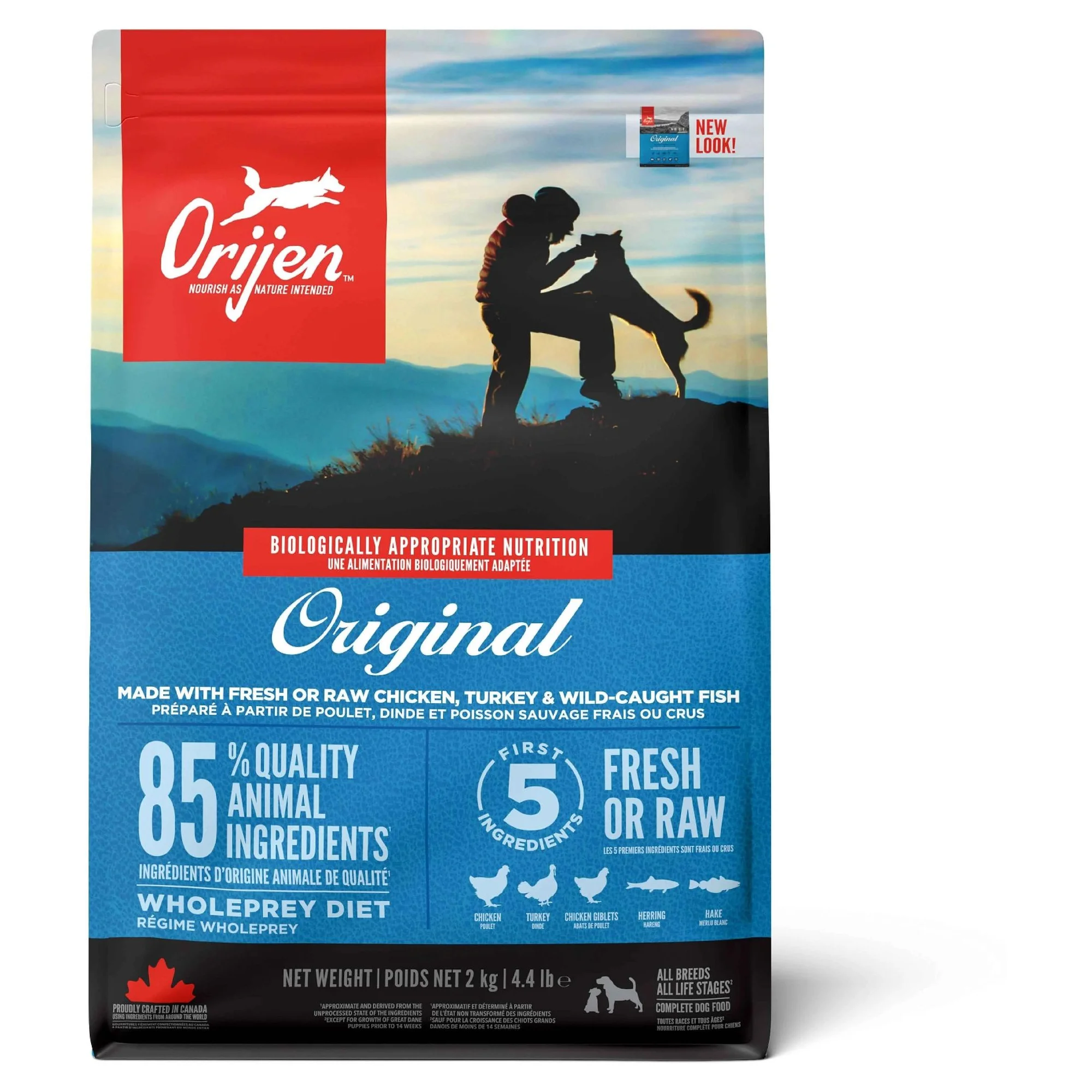 Orijen Original Yetişkin Köpek Maması 2 KG