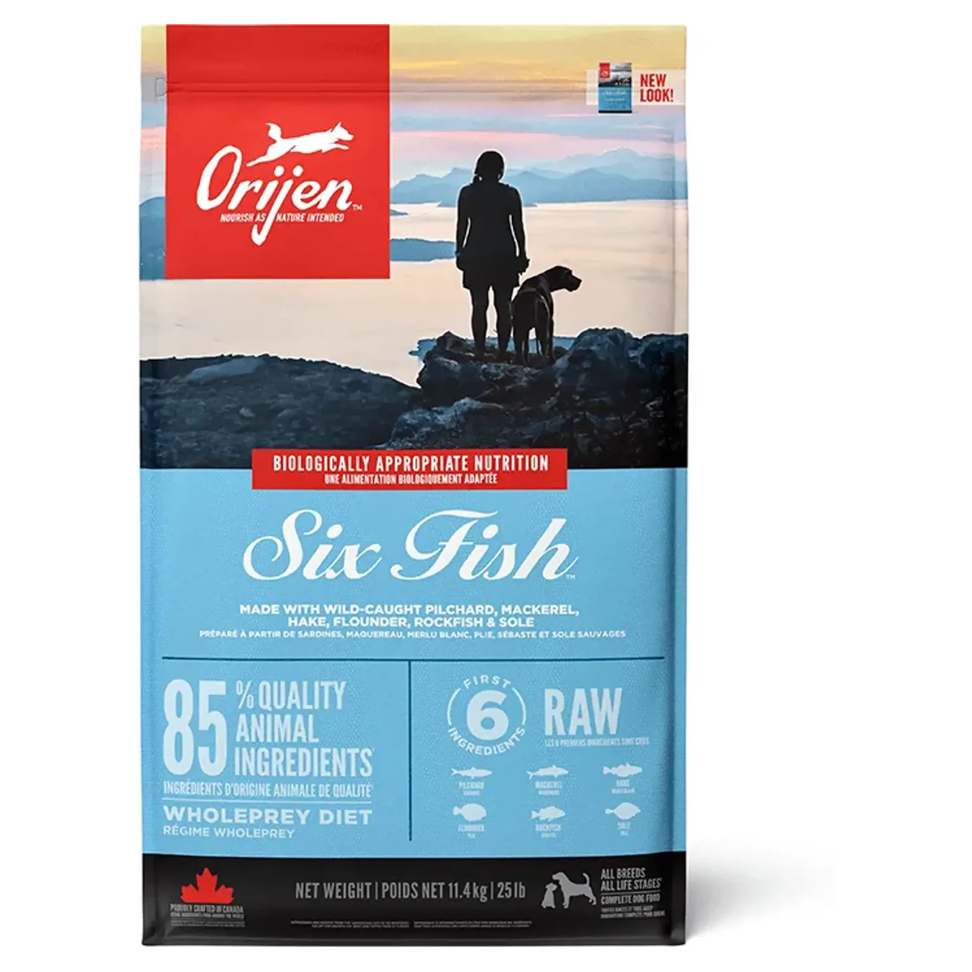 Orijen 6 Balıklı Six Fish Köpek Maması 11.3 KG