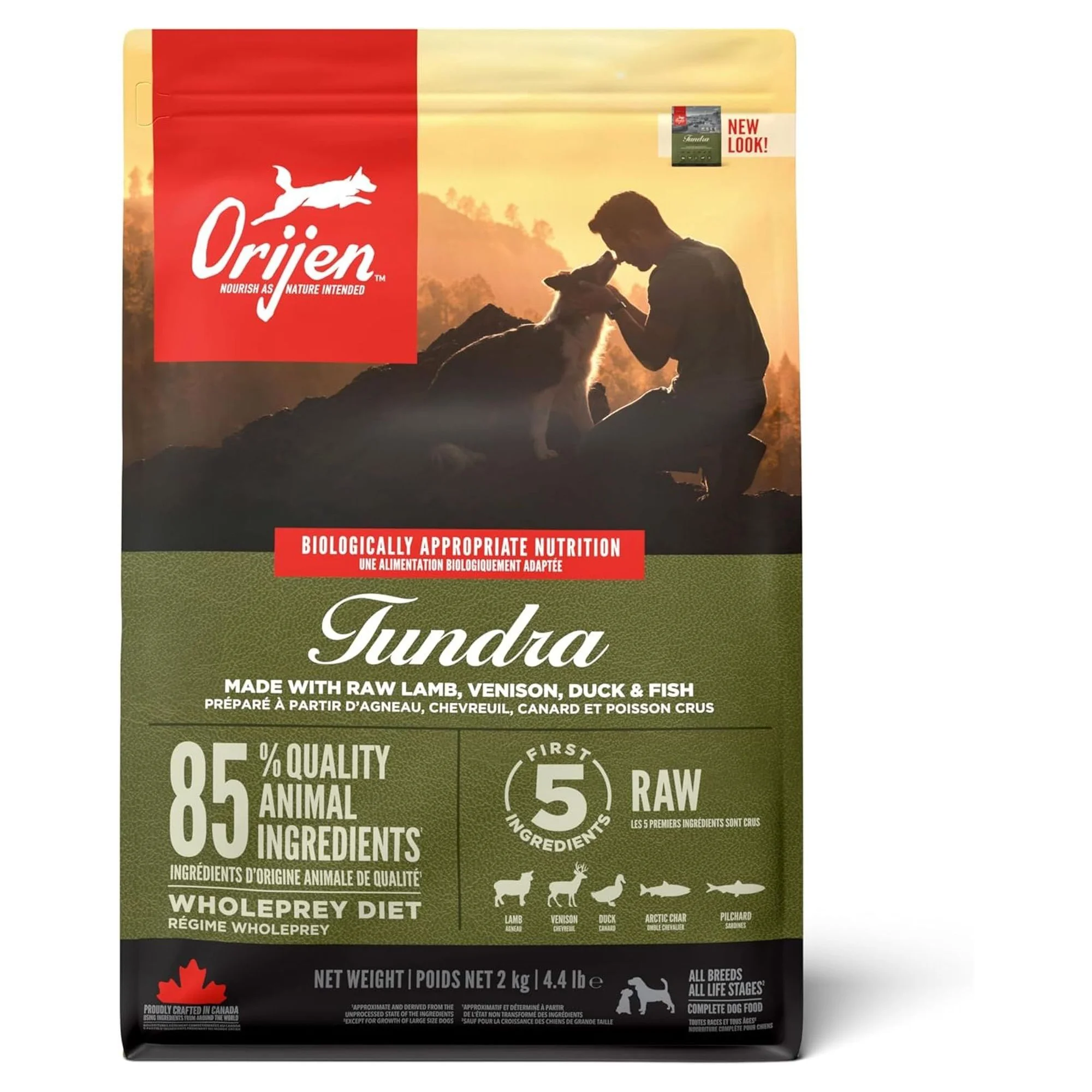 Orijen Tundra Tahılsız Yetişkin Köpek Maması 2 KG