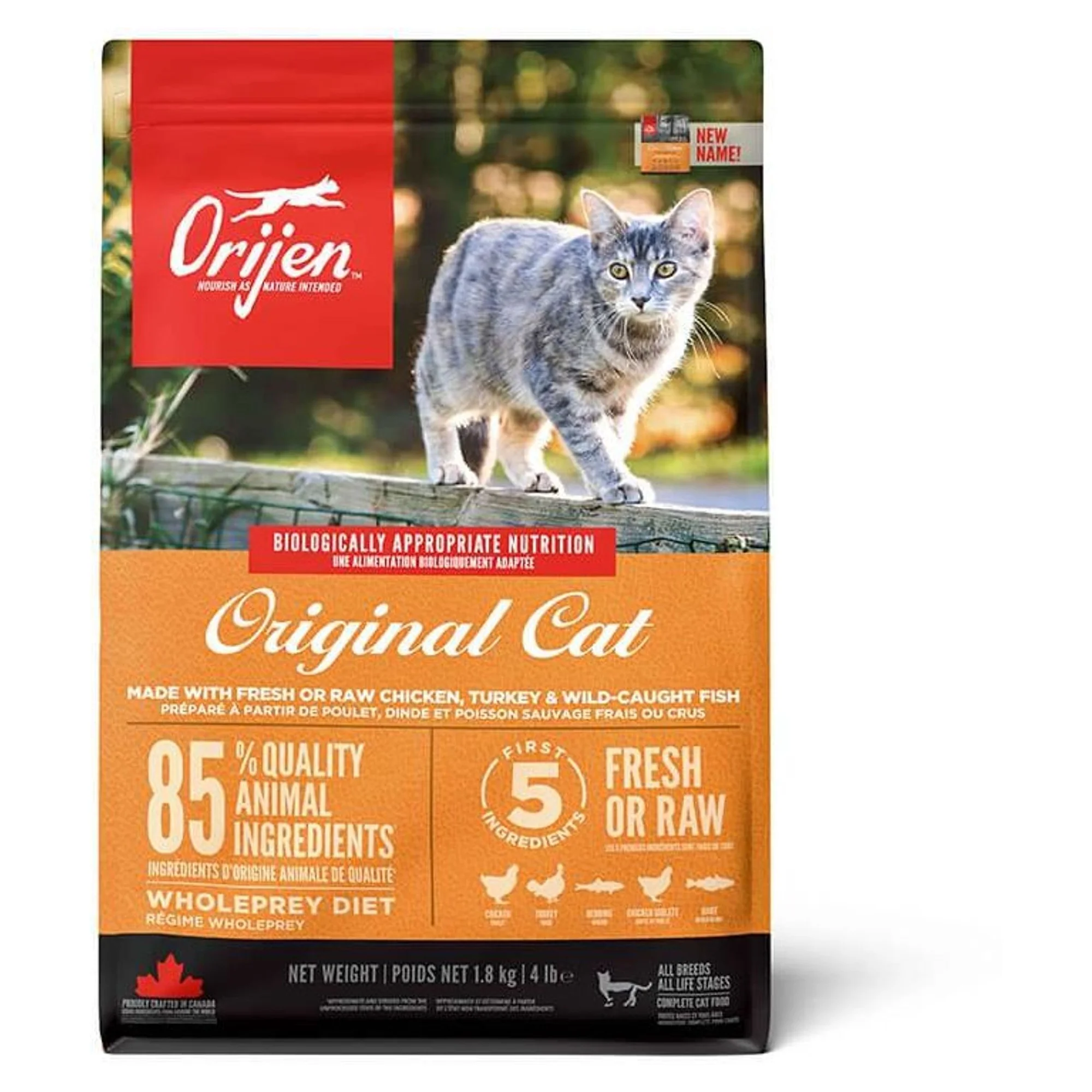 Orijen Cat Original Yetişkin Kedi Maması 1.8 KG