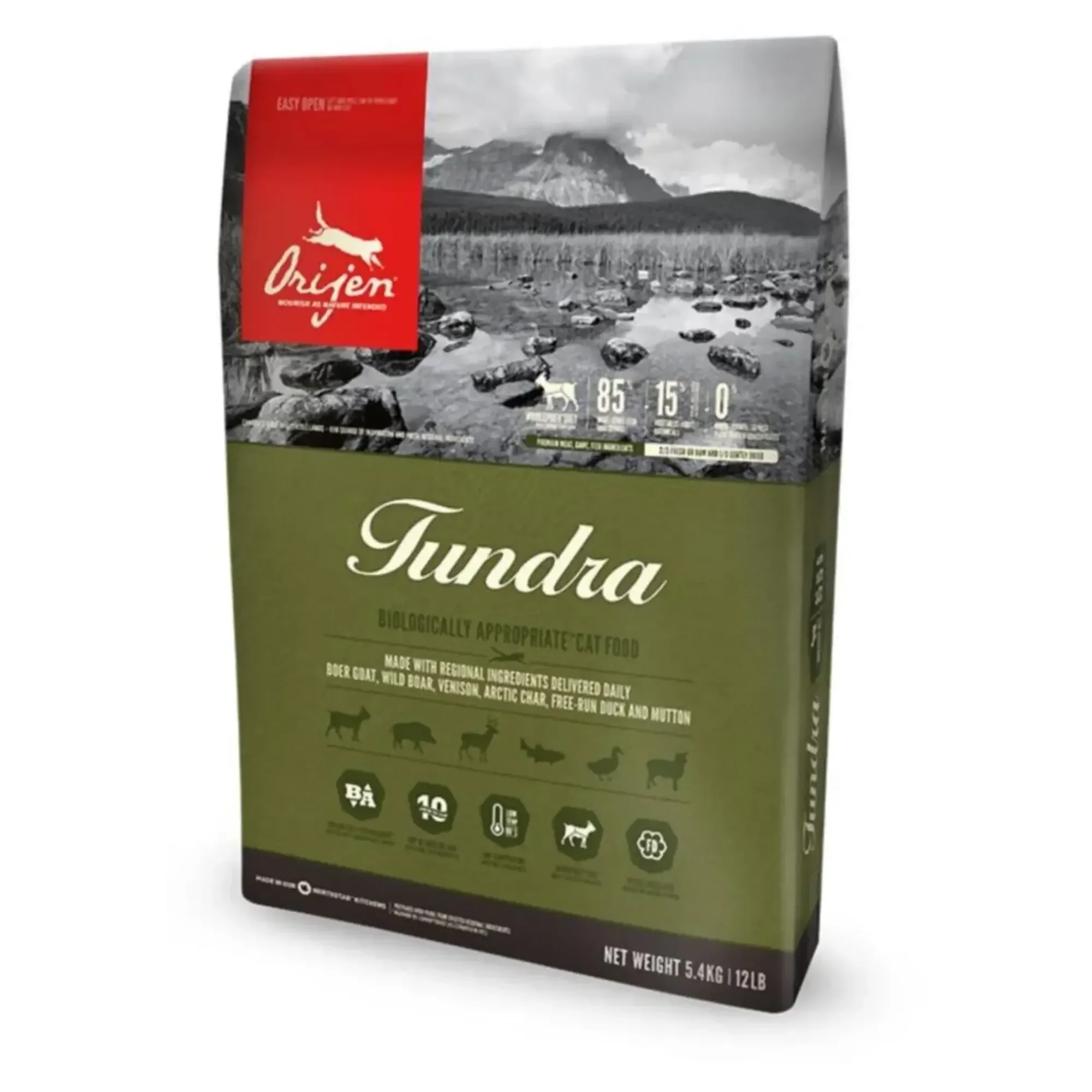 Orijen Tundra Tahılsız Kedi Maması 5.4 KG