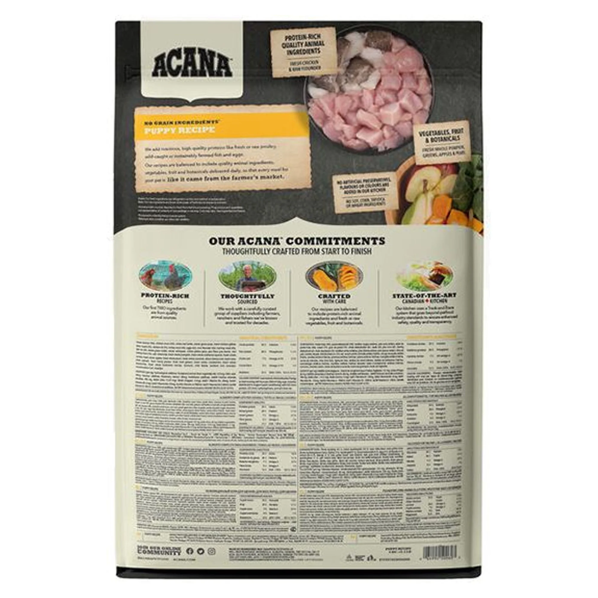 Acana Heritage Puppy Junior Tahılsız Yavru Köpek Maması 2 KG — Normal, 1.8 kg — Görsel 2