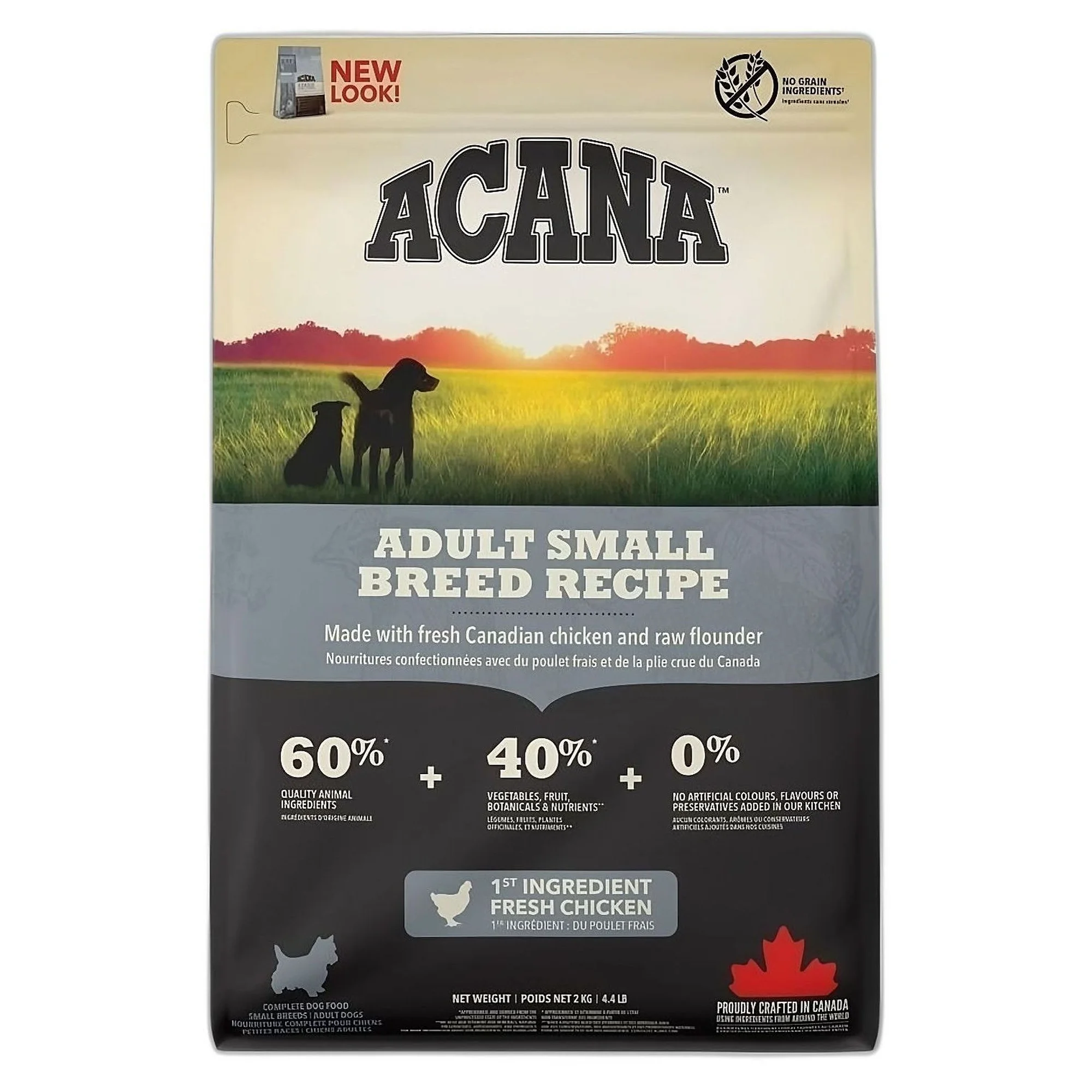 Acana Acana Tahılsız Tavuklu Balıklı Küçük Irk Yetişkin Köpek Maması 2 KG
