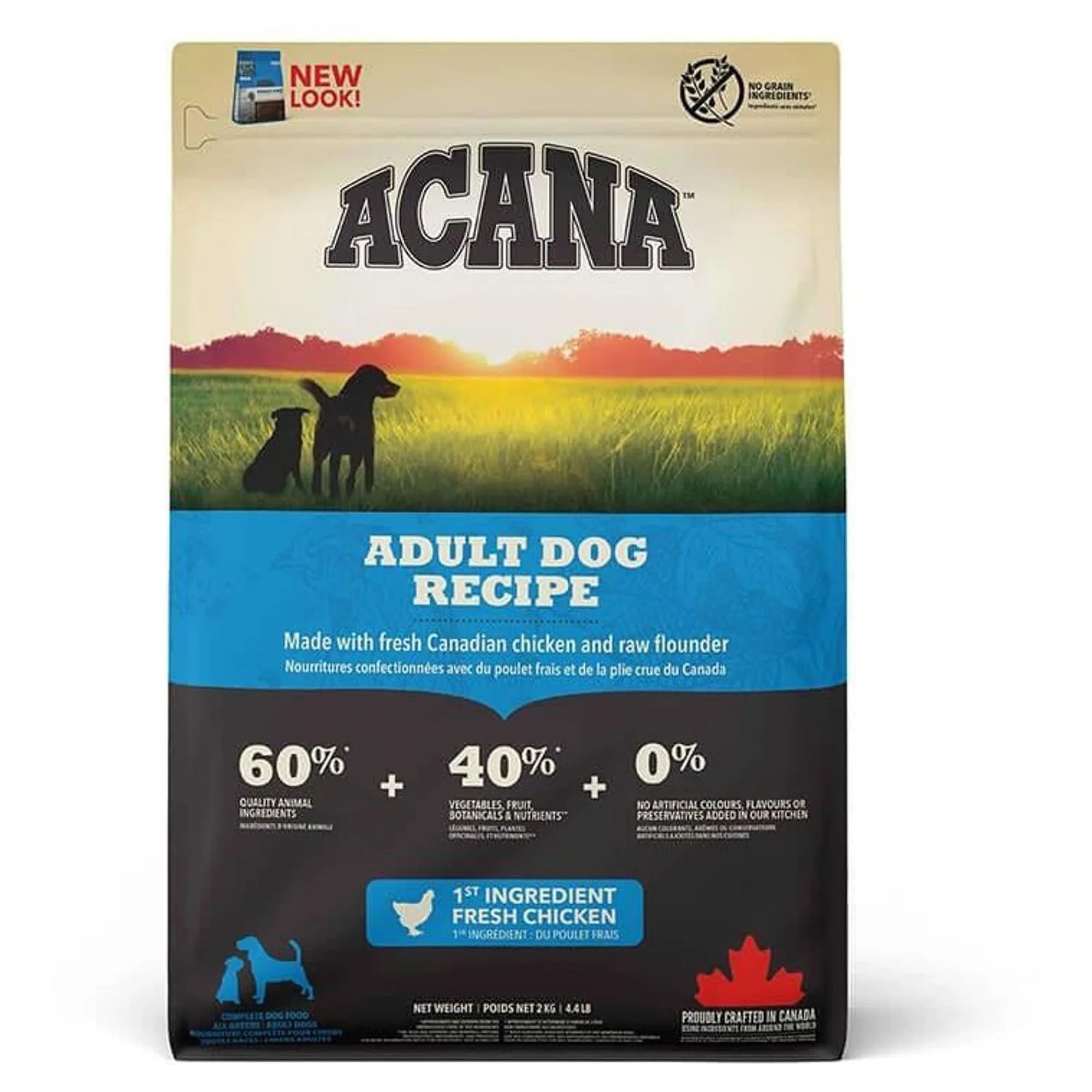 Acana Acana Heritage Tahılsız Tavuklu ve Balıklı Yetişkin Köpek Maması 2 KG
