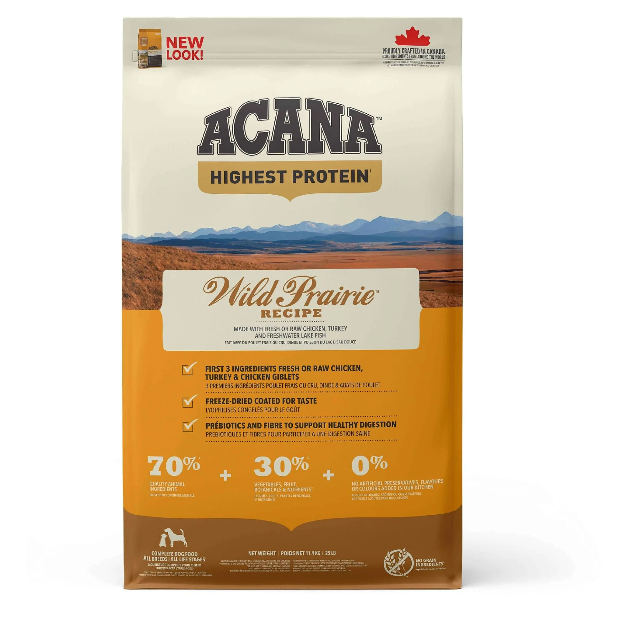 Acana Acana Wild Prairie Tahılsız Yetişkin Kuru Köpek Maması 11.4 KG