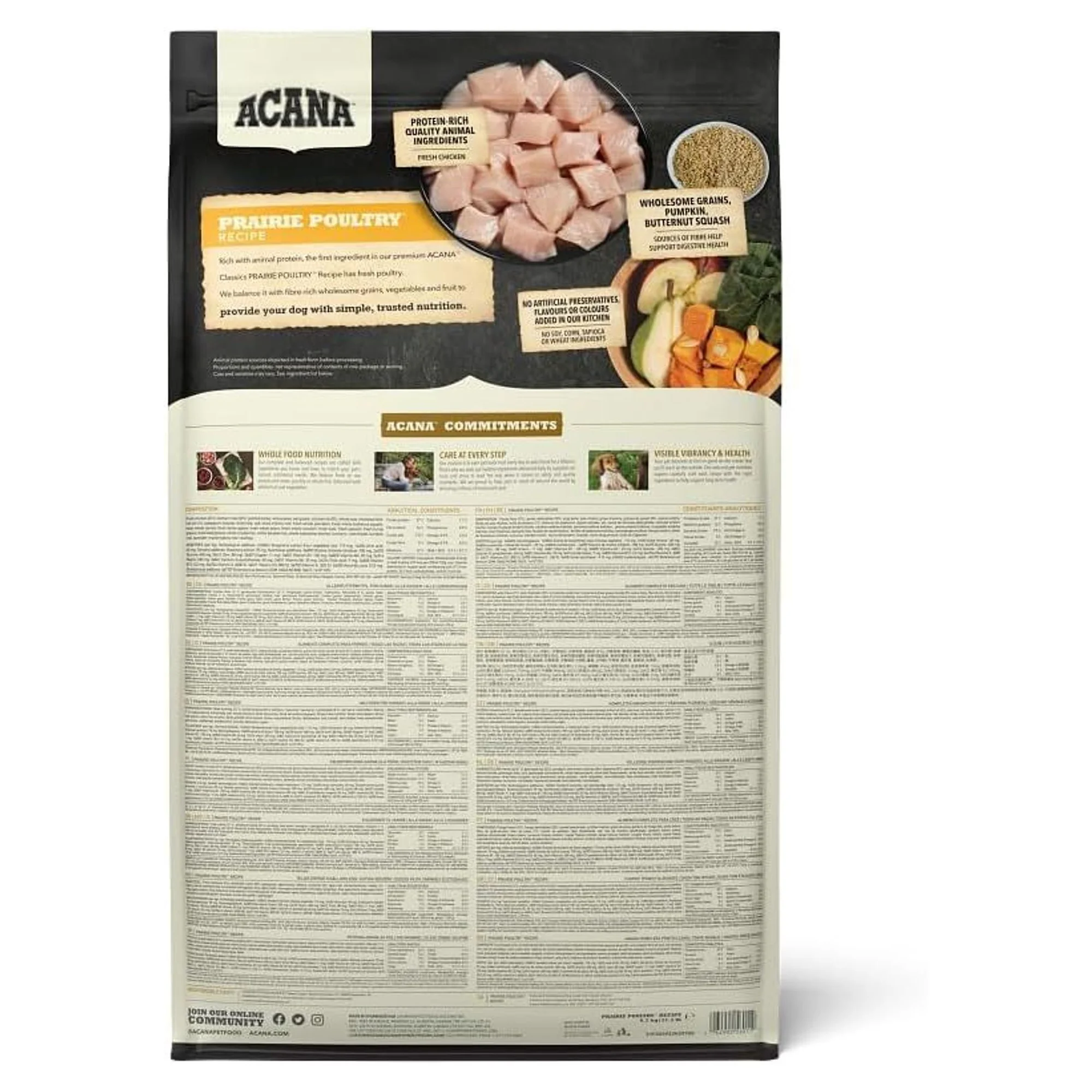 Acana Acana Classic Prairie Poultry Kümes Hayvanlı Köpek Maması 14.5 KG — 14.6 kg — Görsel 2