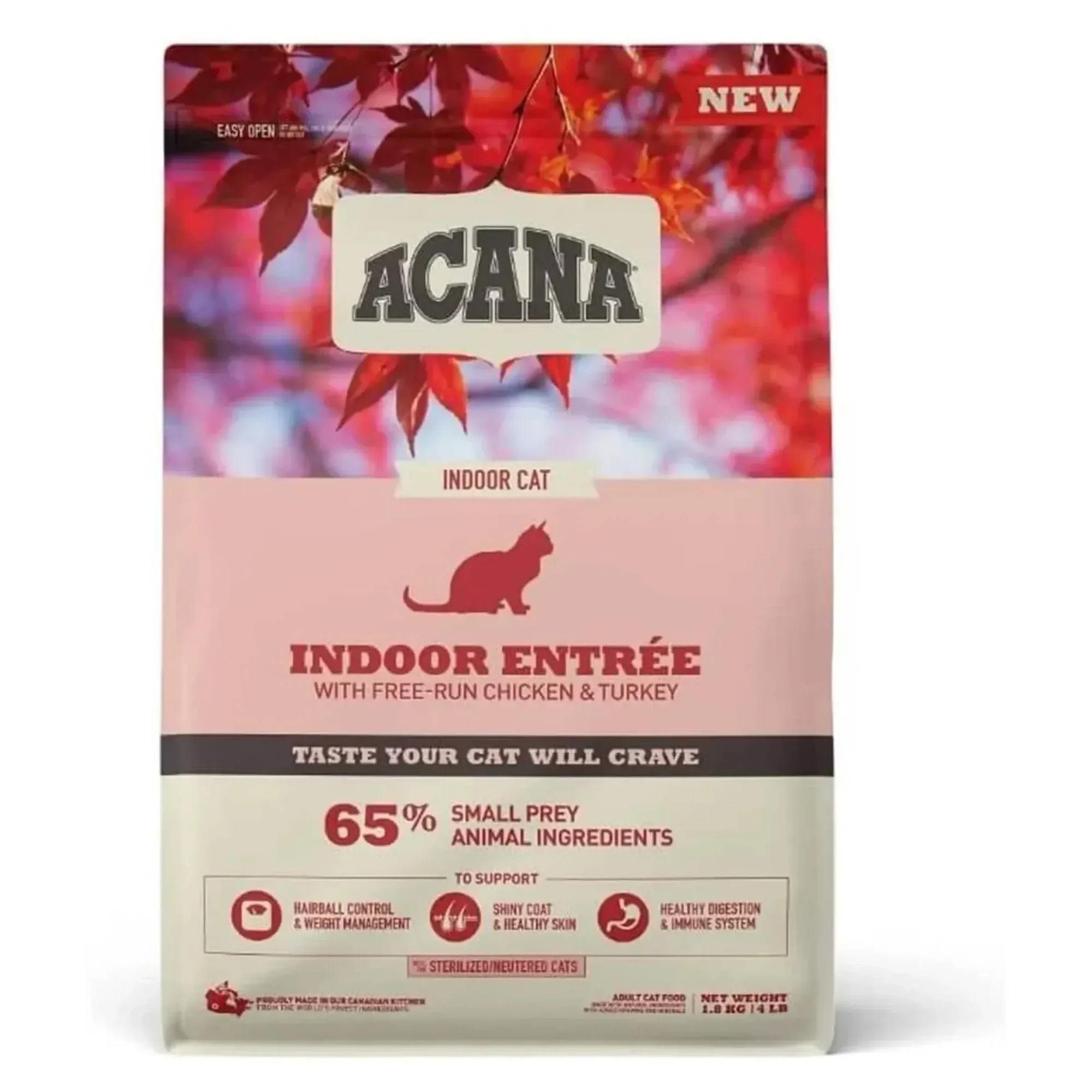 Acana Acana Indoor Entree Sterilised Kısırlaştırılmış Kedi Maması 1.8 KG