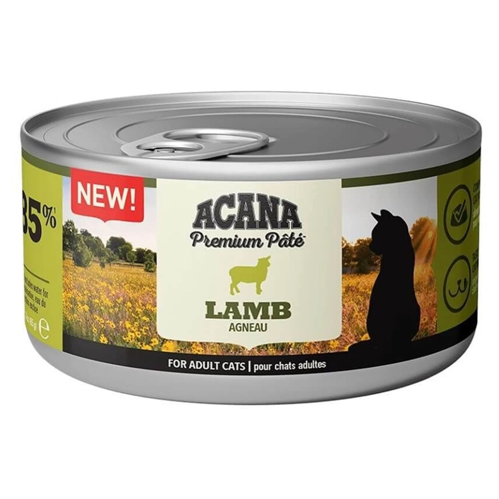 Acana Acana Premium Kuzulu Ezme Yetişkin Kedi Konservesi 85 G