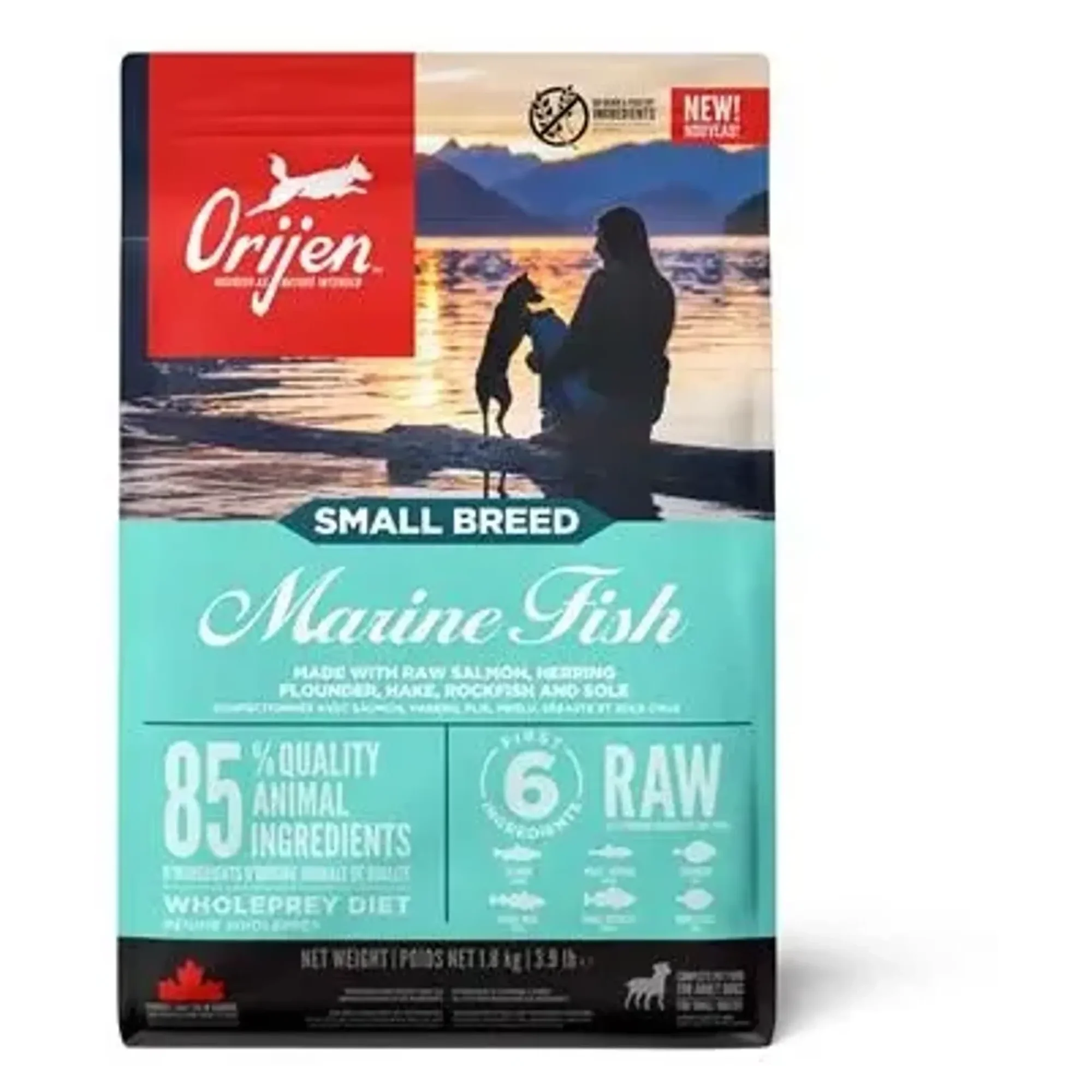 Orijen Marine Fish Küçük Irk Balıklı Köpek Maması 1.8 KG