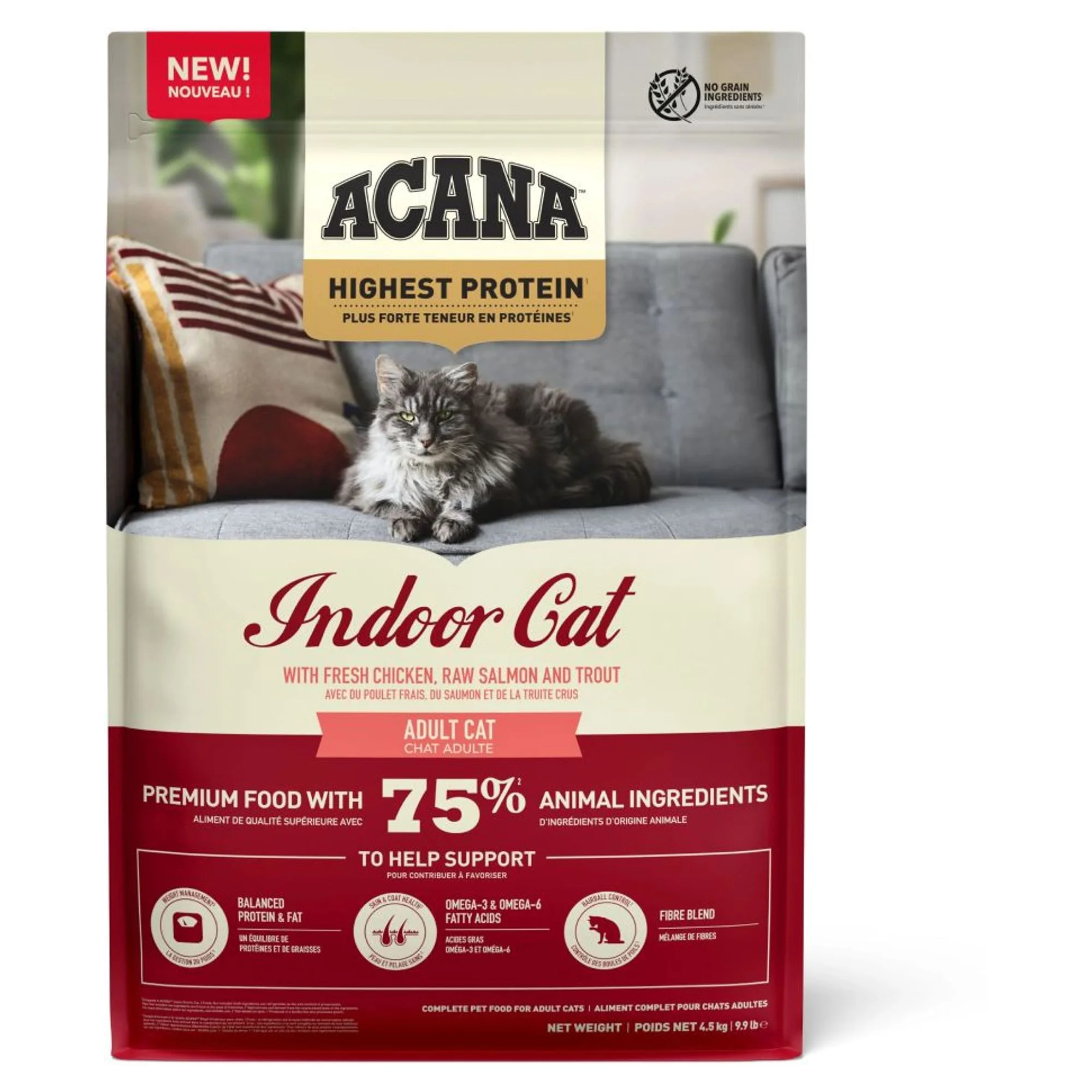 Acana Acana Highest Protein Indoor Sterilised Kısır Kedi Maması 4.5 KG