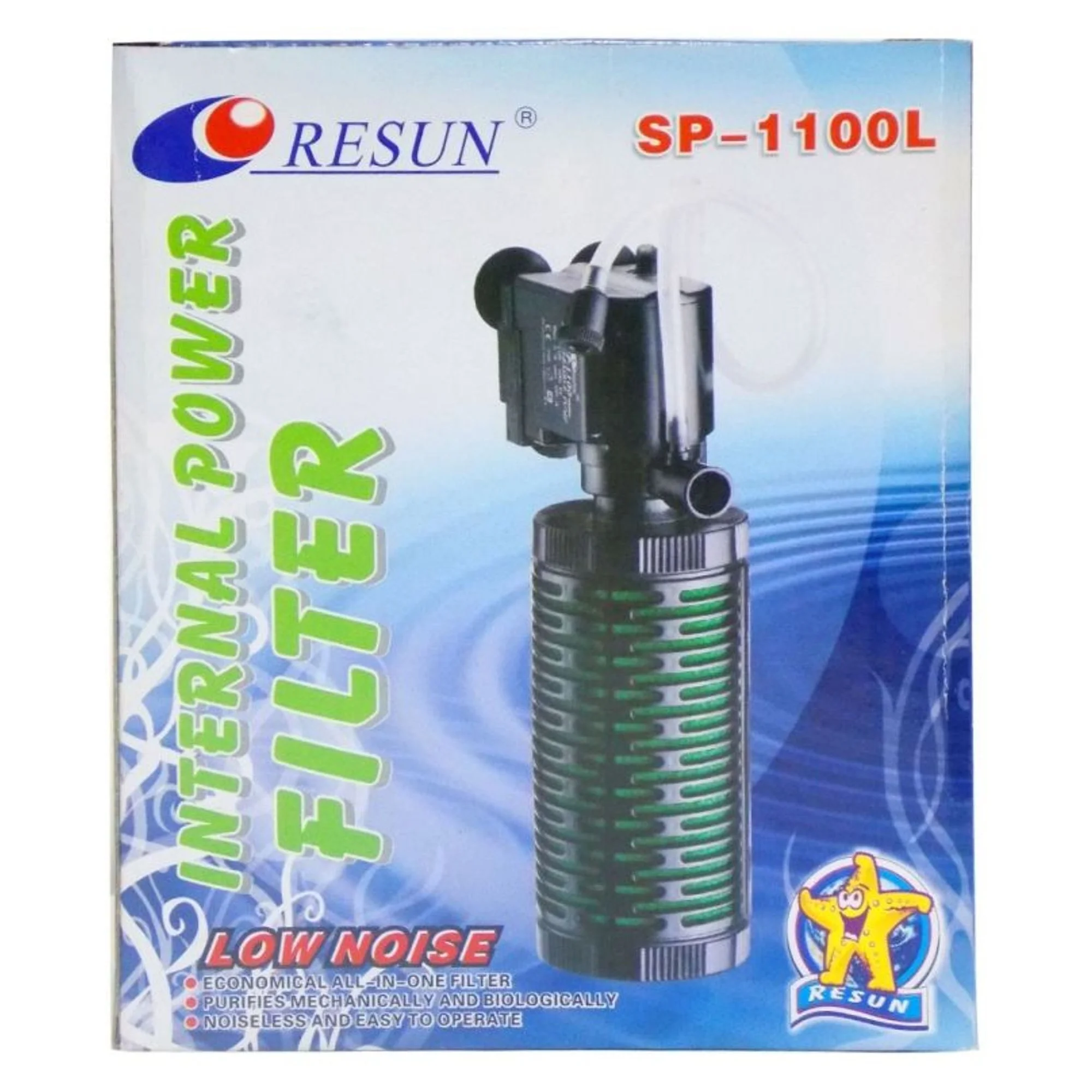 Resun İç Filtre 500 L/h Akvaryum Filtresi
