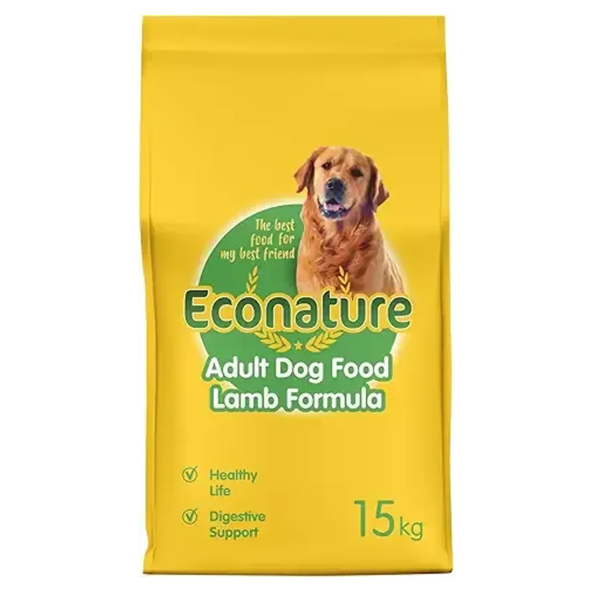 Econature Lamb Formula Kuzu Etli Yetişkin Köpek Maması 15 KG