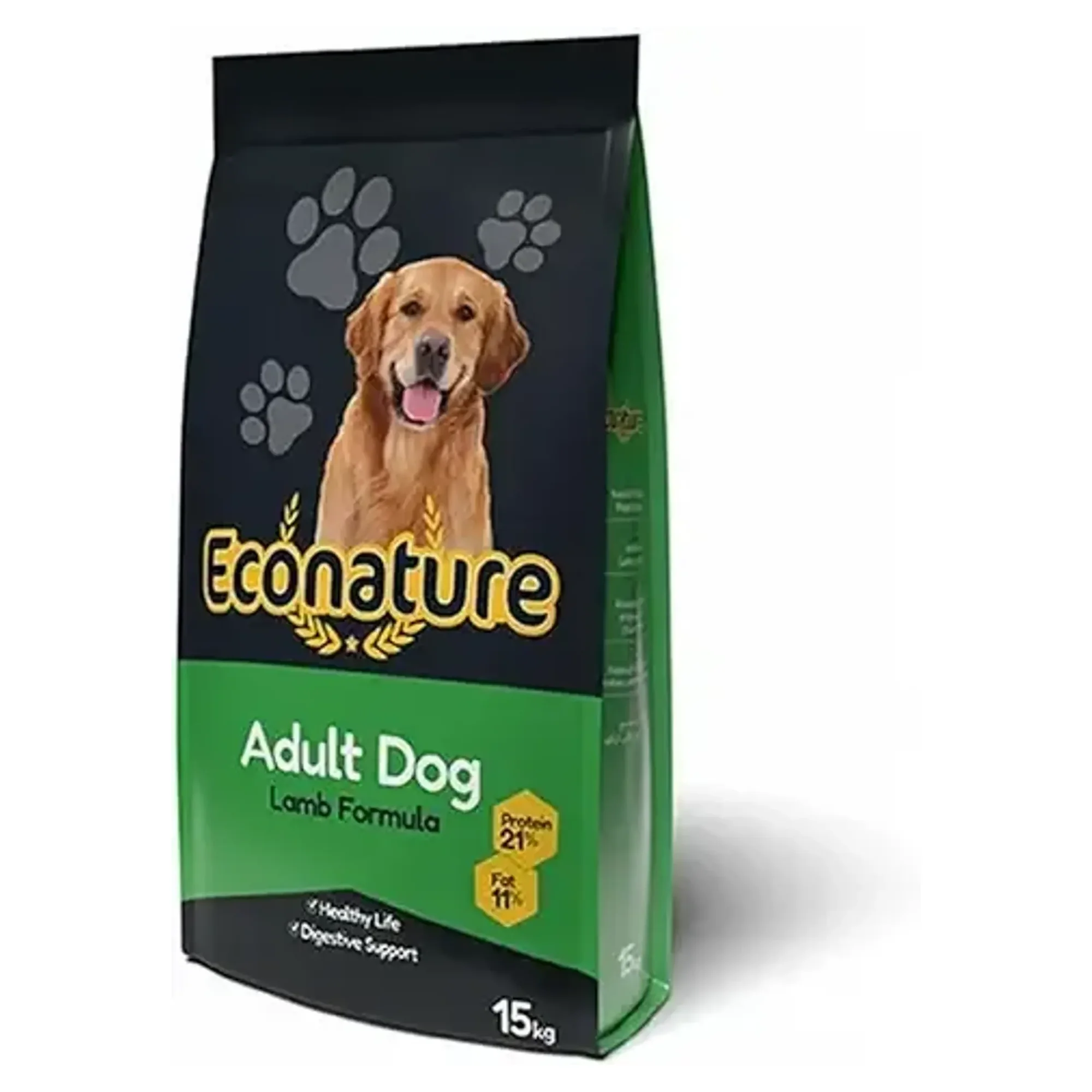 Econature Plus Lamb Formula Kuzu Etli Yetişkin Köpek Maması 15 KG