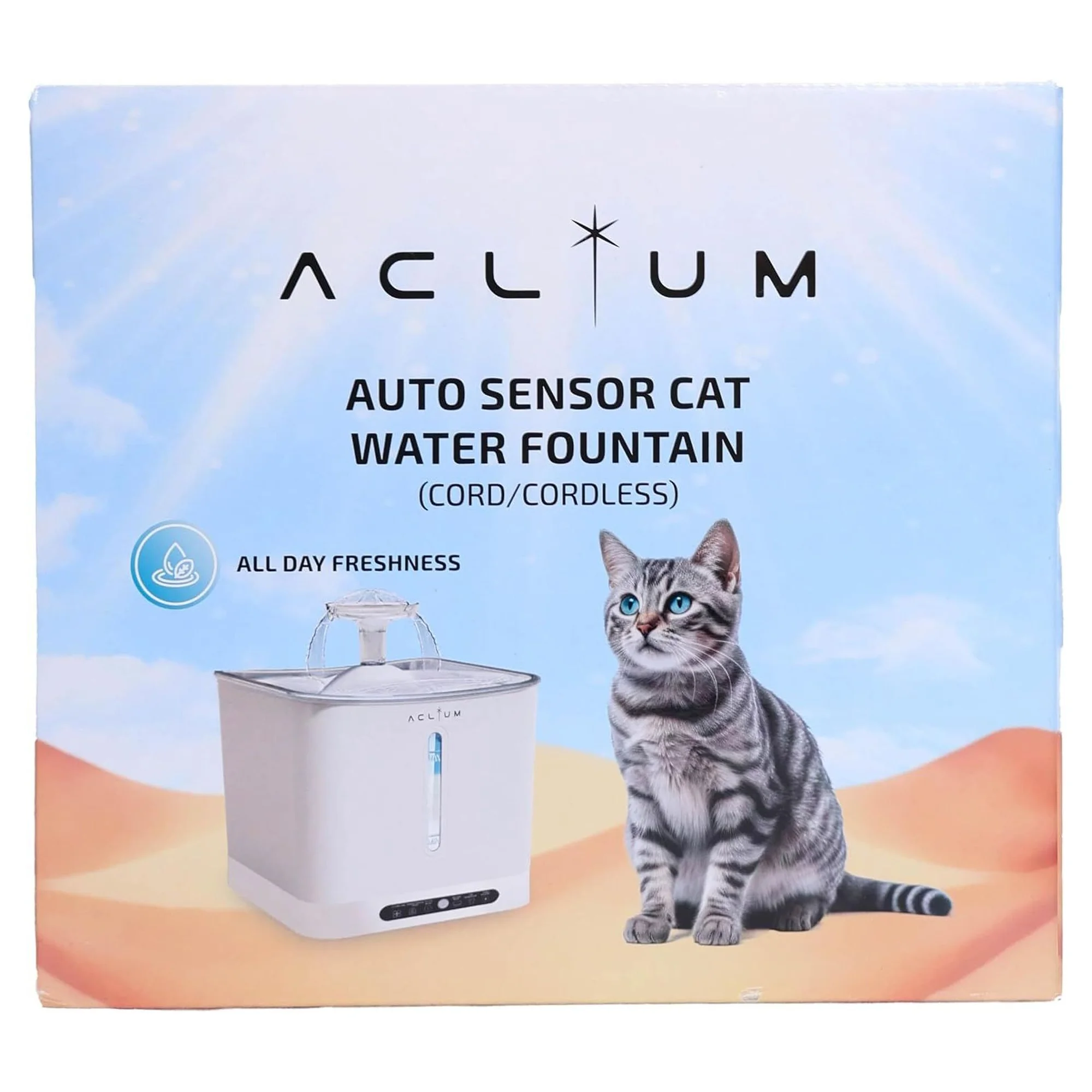 Aclium Aclıum Sensörlü Kedi Su Sebili — Su Kapları, 550 g — Görsel 4
