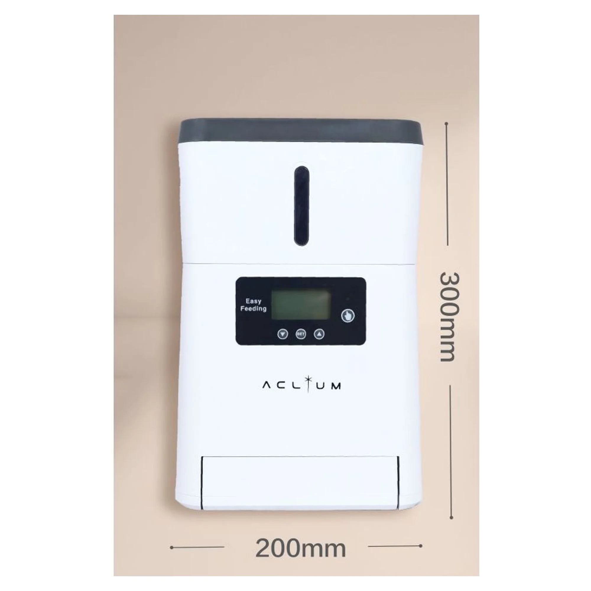 Aclium Aclıum Otomatik 1 KG Hazneli Mama Kabı