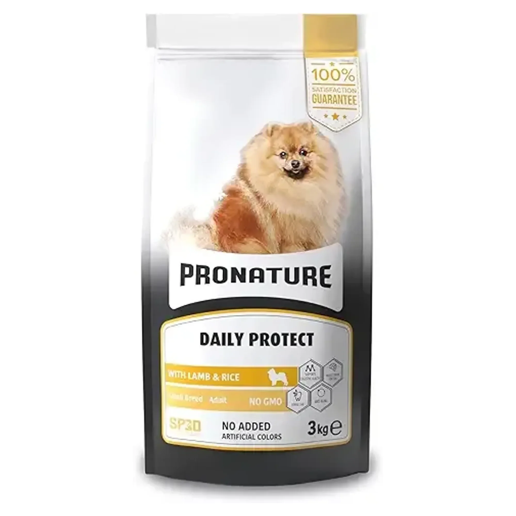 Pronature Küçük Irk Yetişkin Kuru Köpek Maması - Kuzu Etli Ve Pirinçli - 3KG
