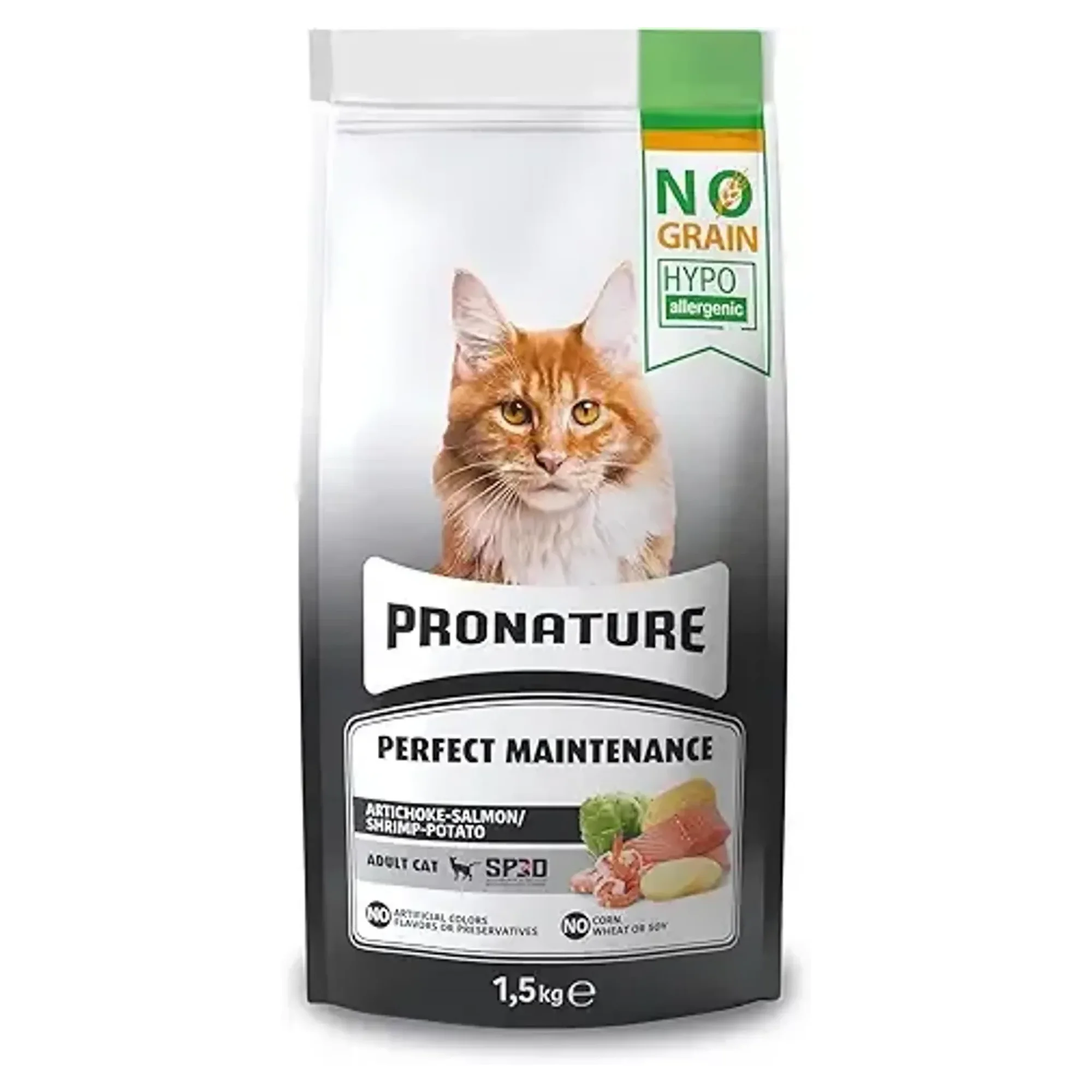 Pronature Tahılsız Yetişkin Kuru Kedi Maması - Kuzu Etli & Patatesli Ve Enginarlı - 1.5KG