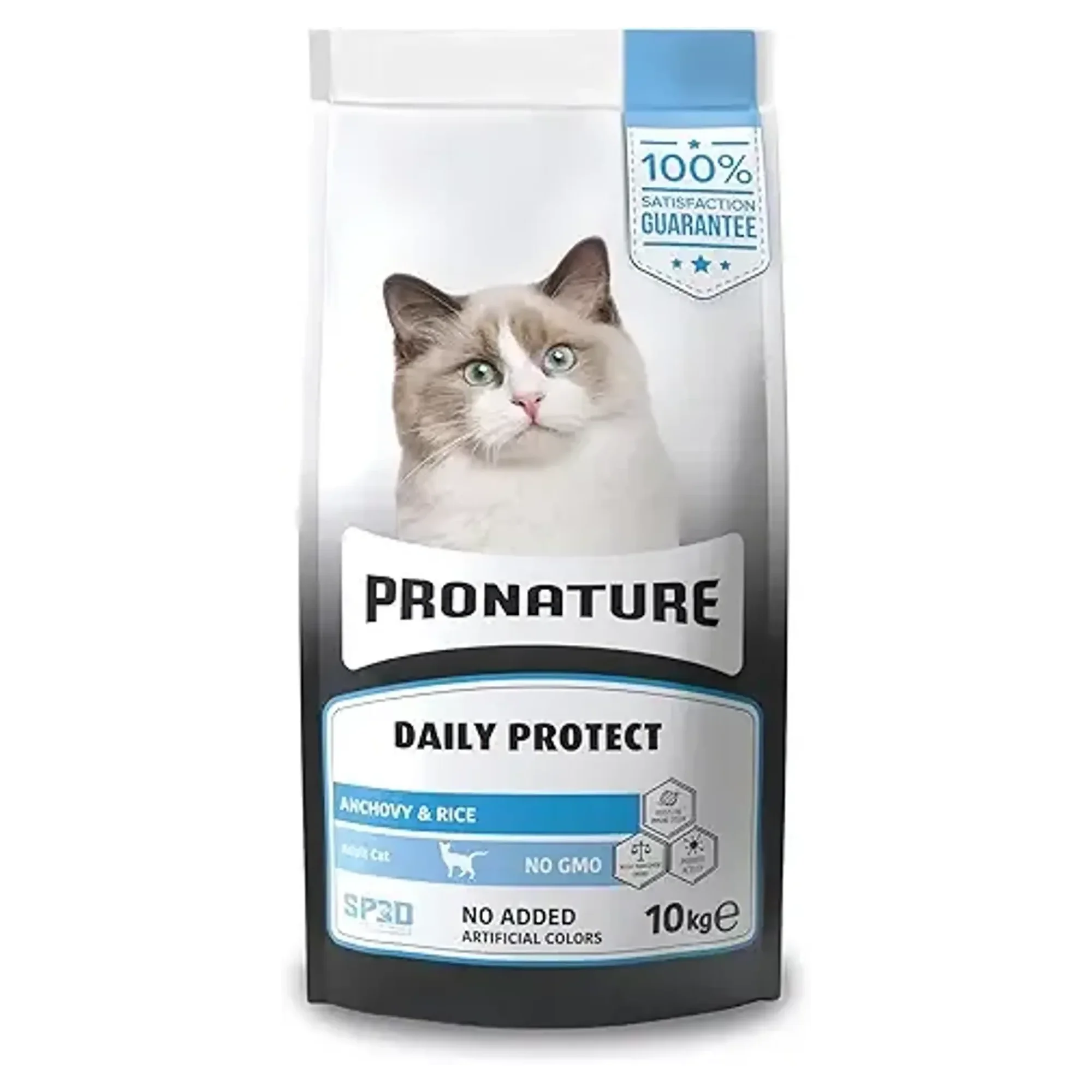 Pronature Yetişkin Kuru Kedi Maması - Hamsili Ve Pirinçli - 10KG