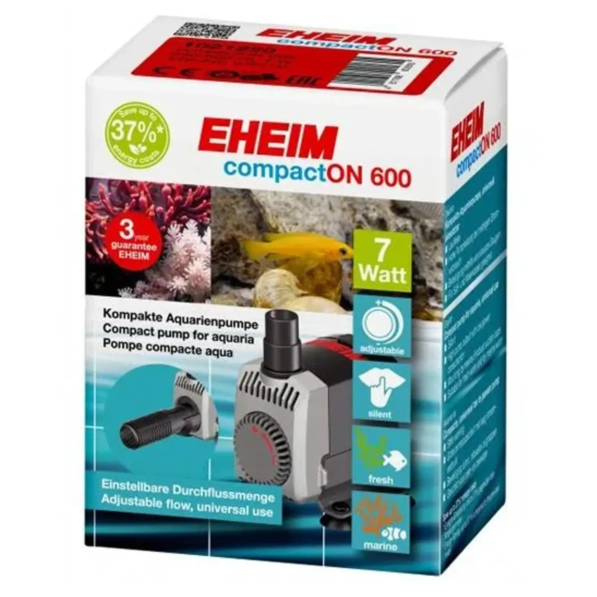 Eheim Compact On 600 Akvaryum Kafa Motoru
