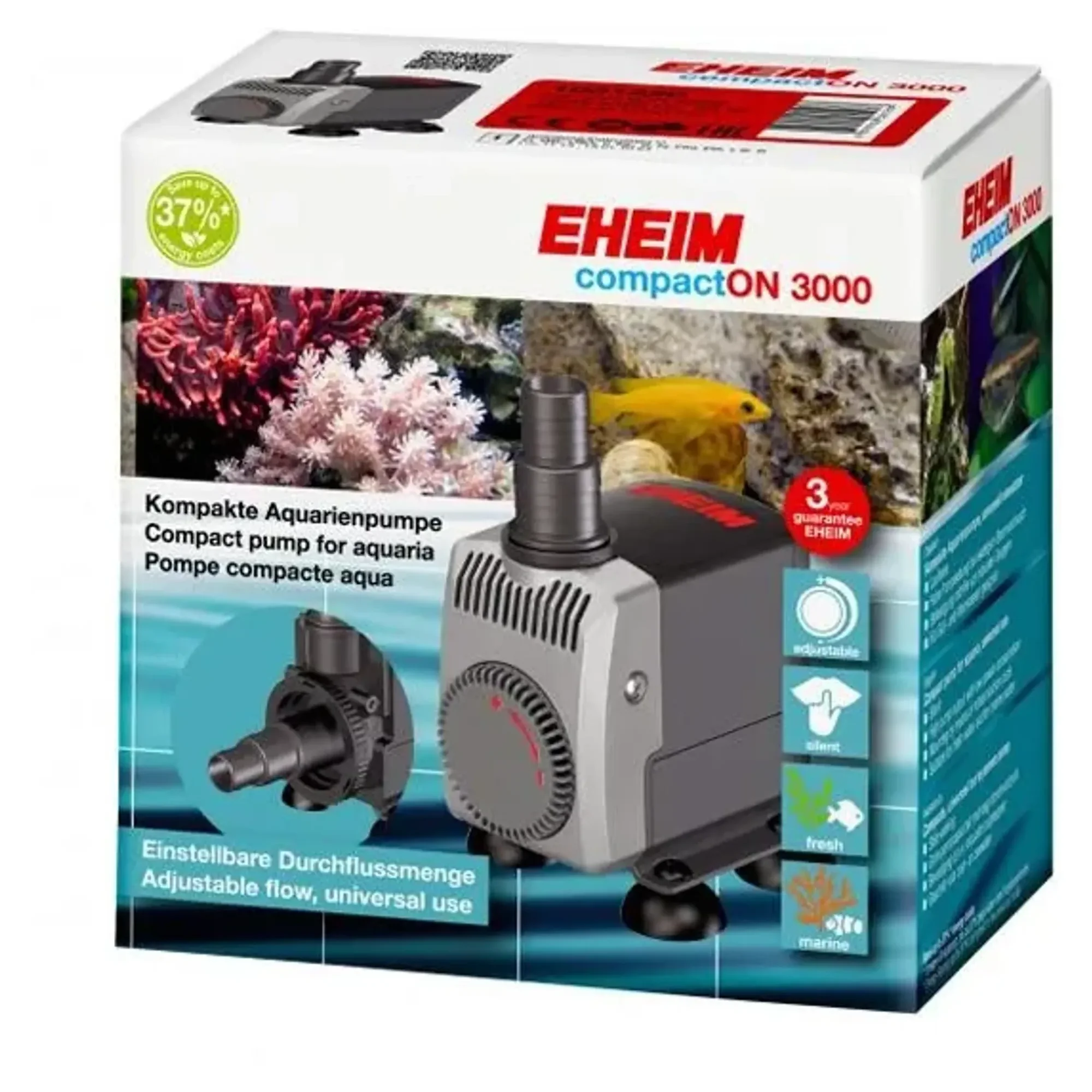 Eheim Compact On 3000 Akvaryum Kafa Motoru