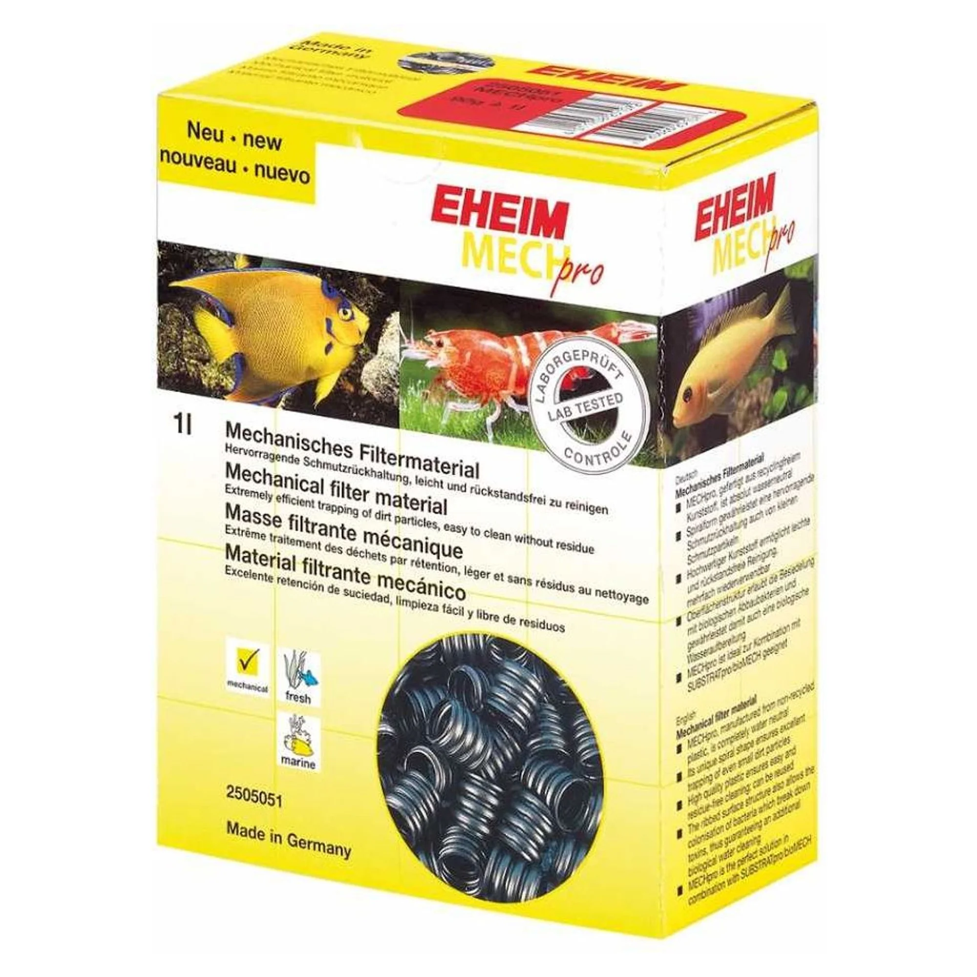Eheim Mech Pro Mekanik Dış Filtre Malzemesi 2 L