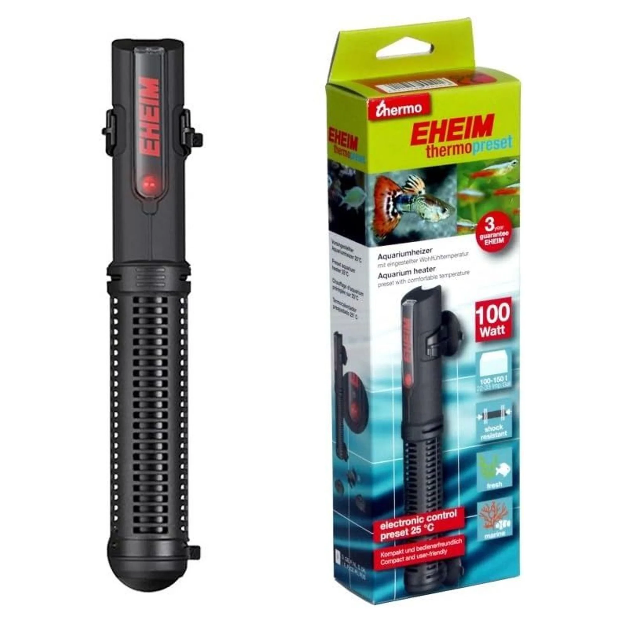 EHEIM Thermopreset Akvaryum Isıtıcısı 100-150L 100W