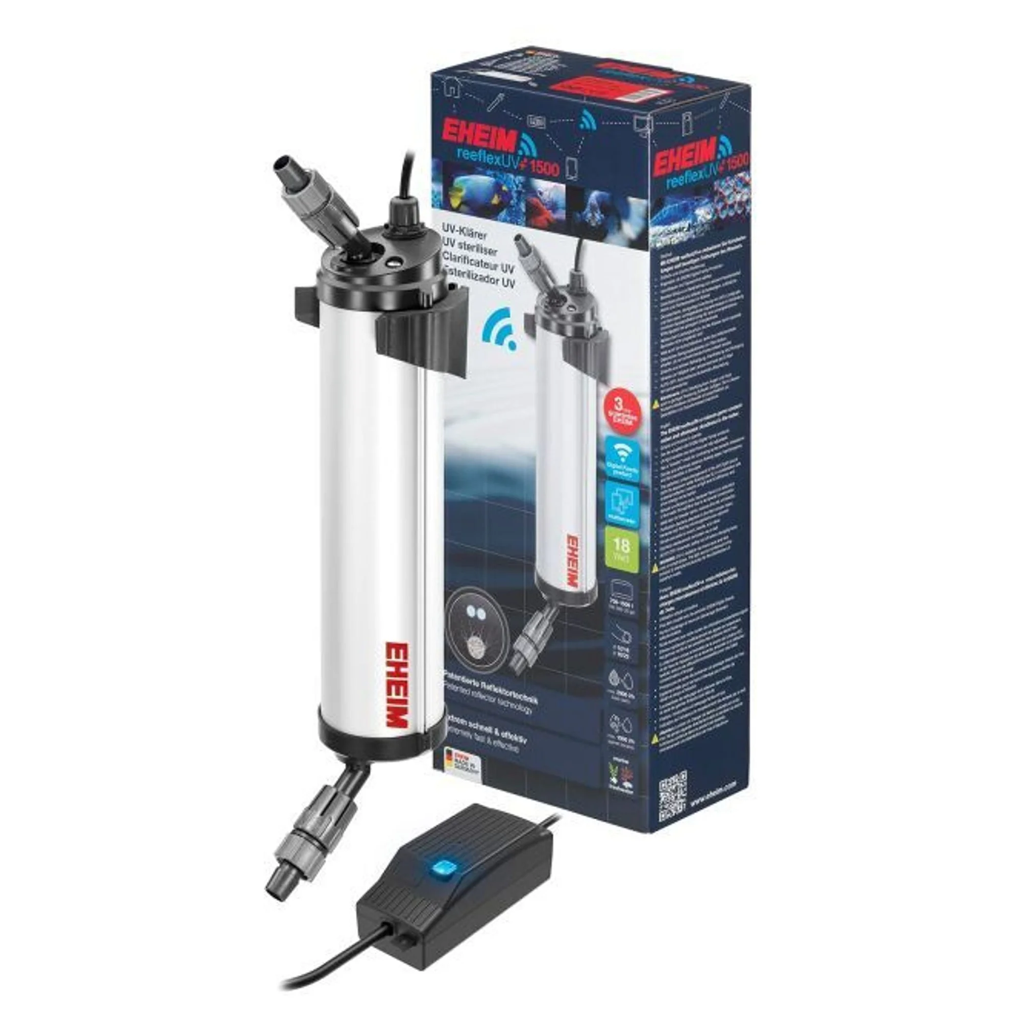 EHEIM reeflexUV+e 1500 UV Filtre