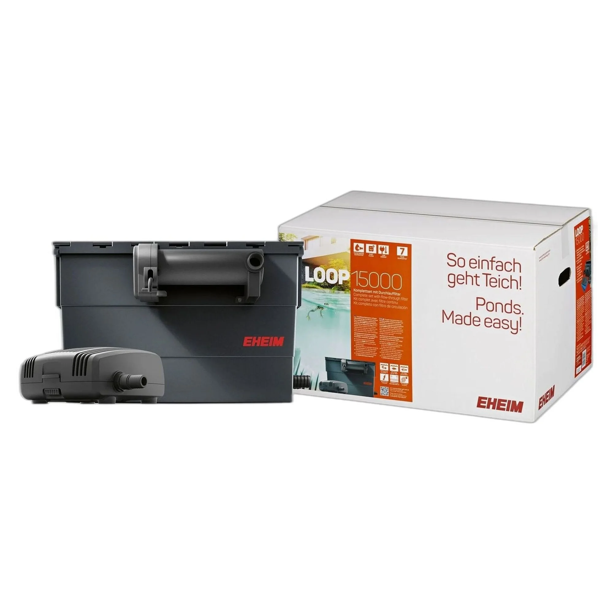 EHEIM Pond Loop 15000 Akış Filtreli Komple Havuz Seti