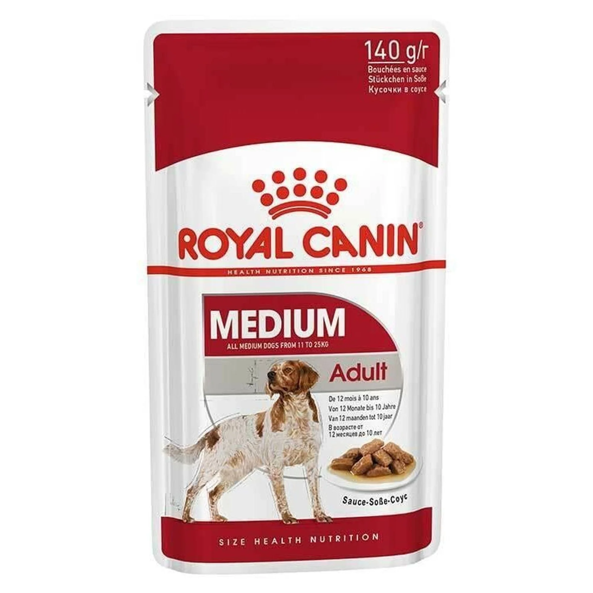 Royal Canin Royal Canin Adult Orta Irk Yetişkin Köpek Pouch Konservesi 140 G
