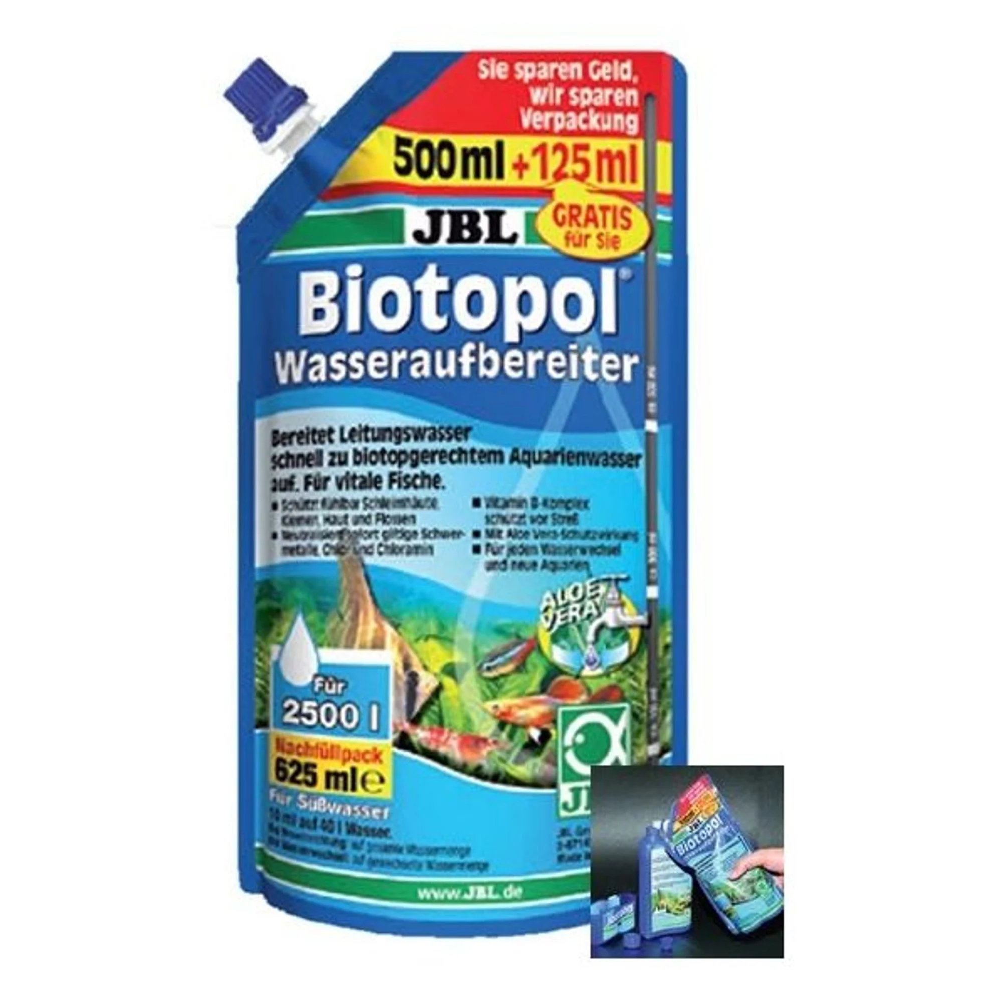 Jbl Biotopol Su Düzenleyici Refill 625 mL