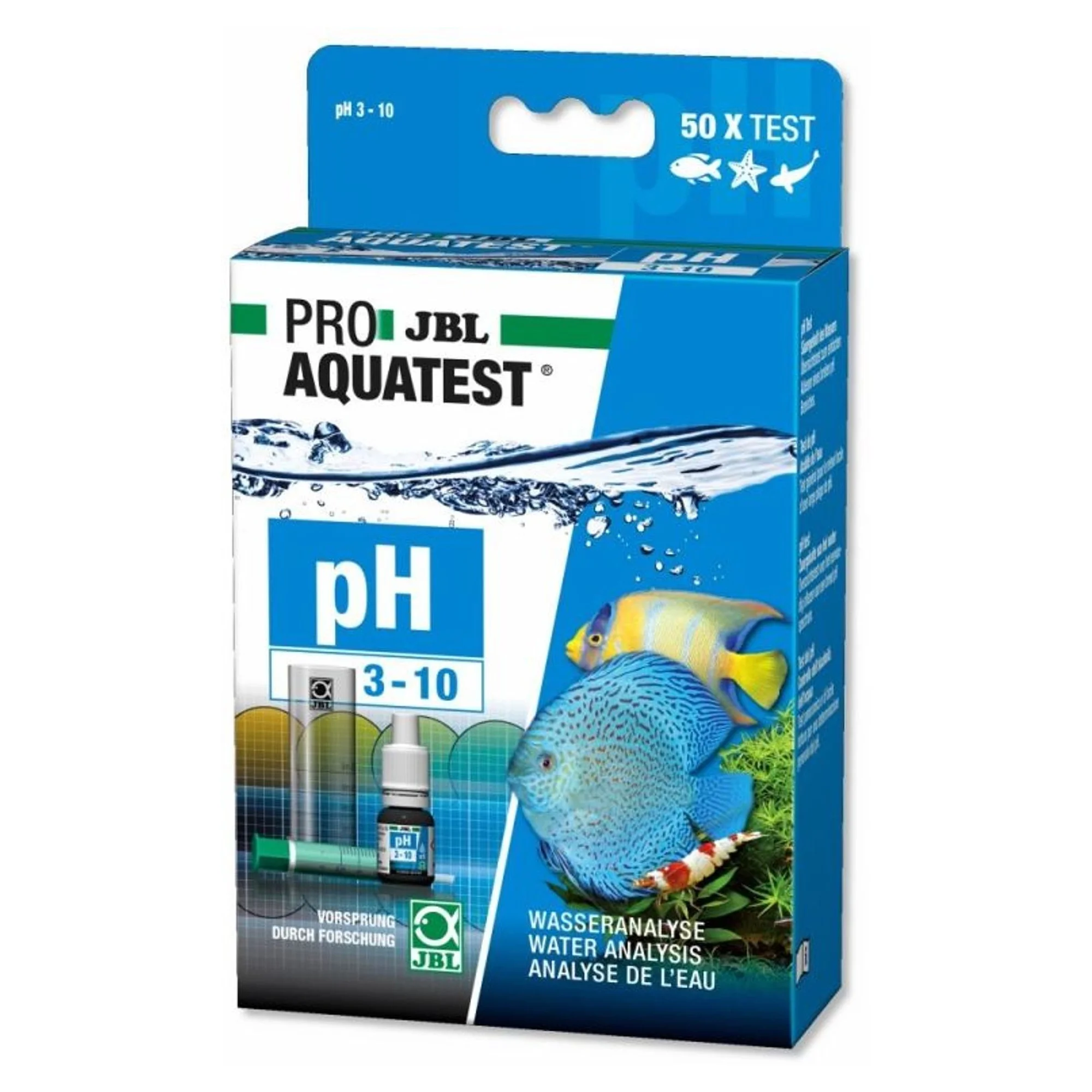 Jbl Proaquatest Ph 3.0 -10.0 + Su Testi