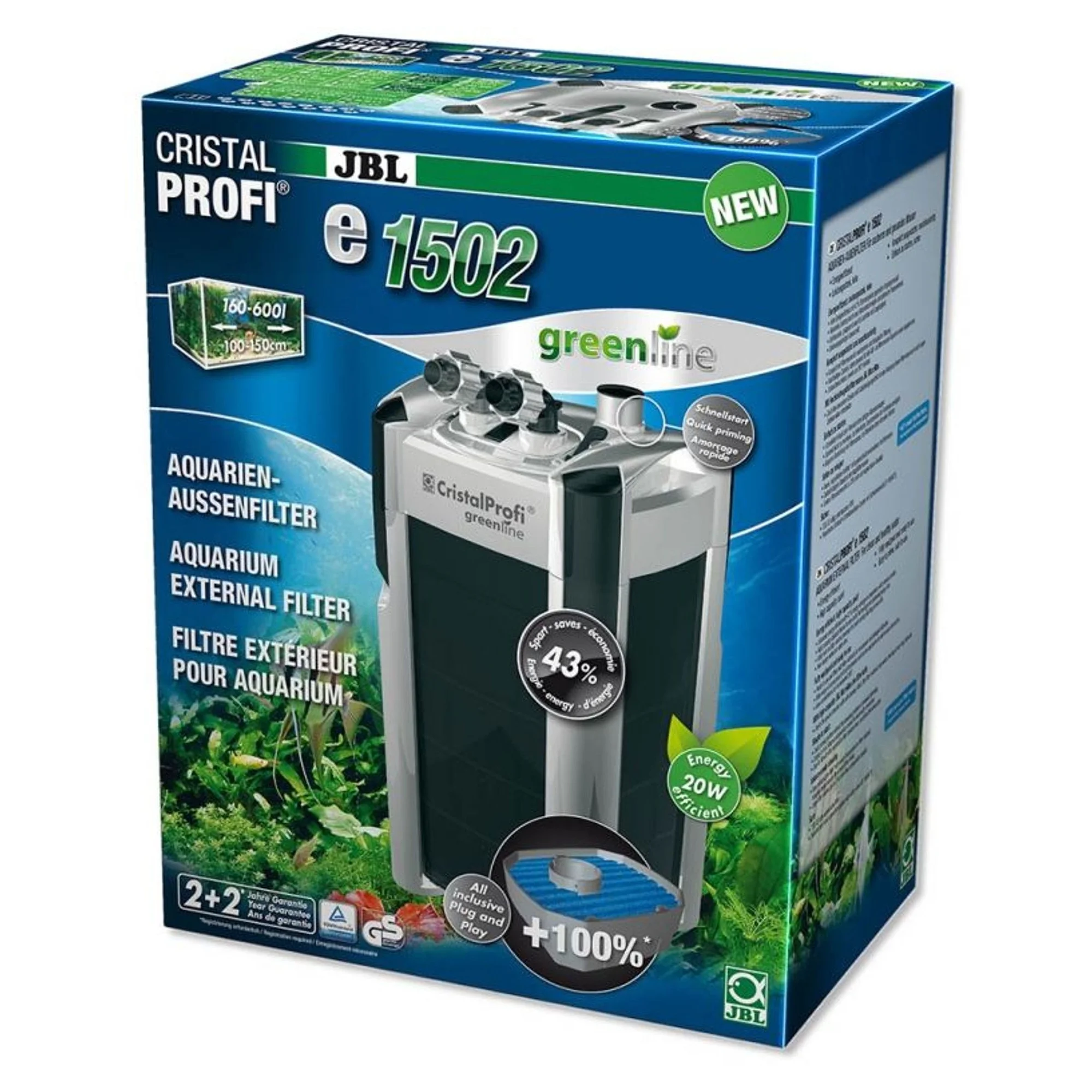 Jbl Cp E1502 Greenlıne Dış Filtre 1400 L/S