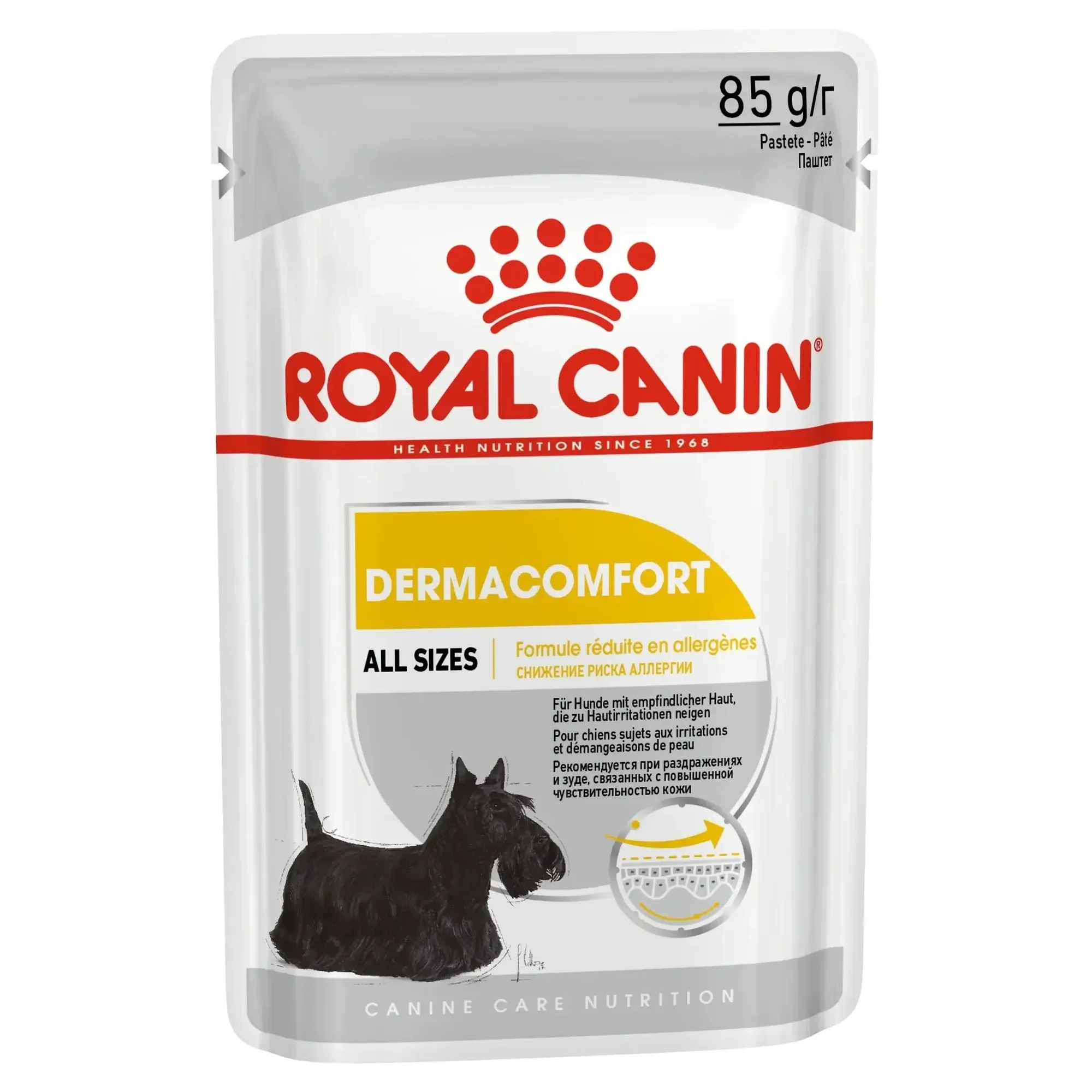 Royal Canin Royal Canin CCN Dermacomfort Küçük Irk Yetişkin Köpek Konservesi 85 G