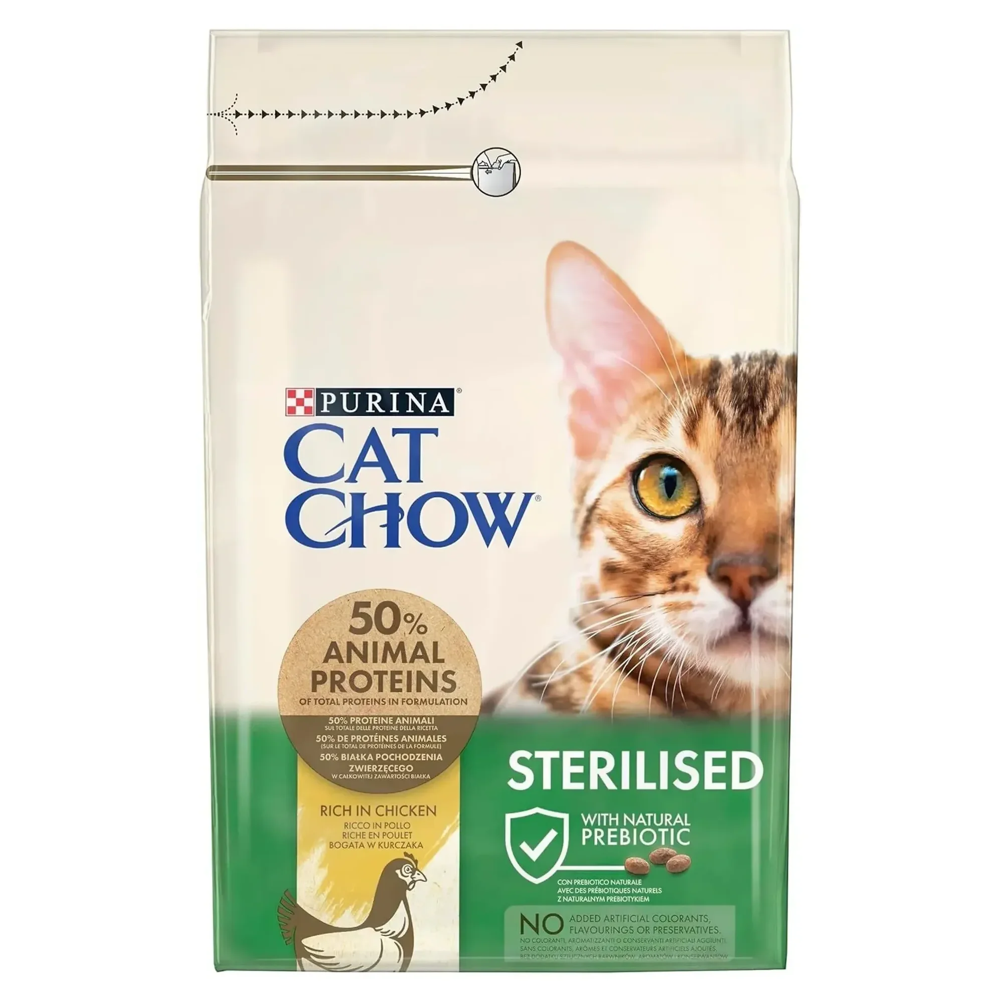 Purina Cat Chow Purina Cat Chow Sterilised Tavuklu Kısırlaştırılmış Yetişkin Kedi Maması 3 KG