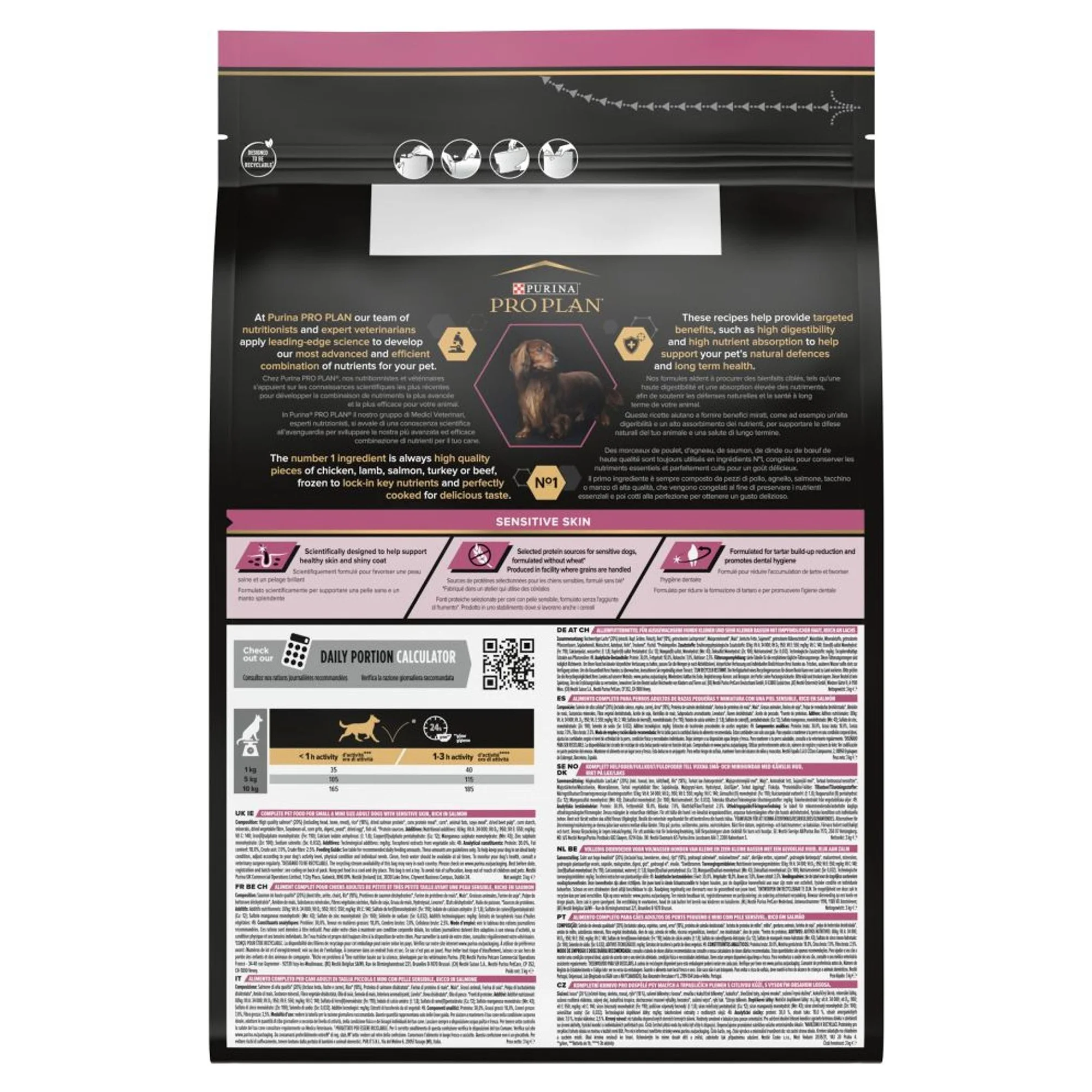 Pro Plan Pro Plan Hassas Derili Küçük Irk Köpekler için Somonlu Yetişkin Köpek Maması 3 KG — 3 kg — Görsel 3