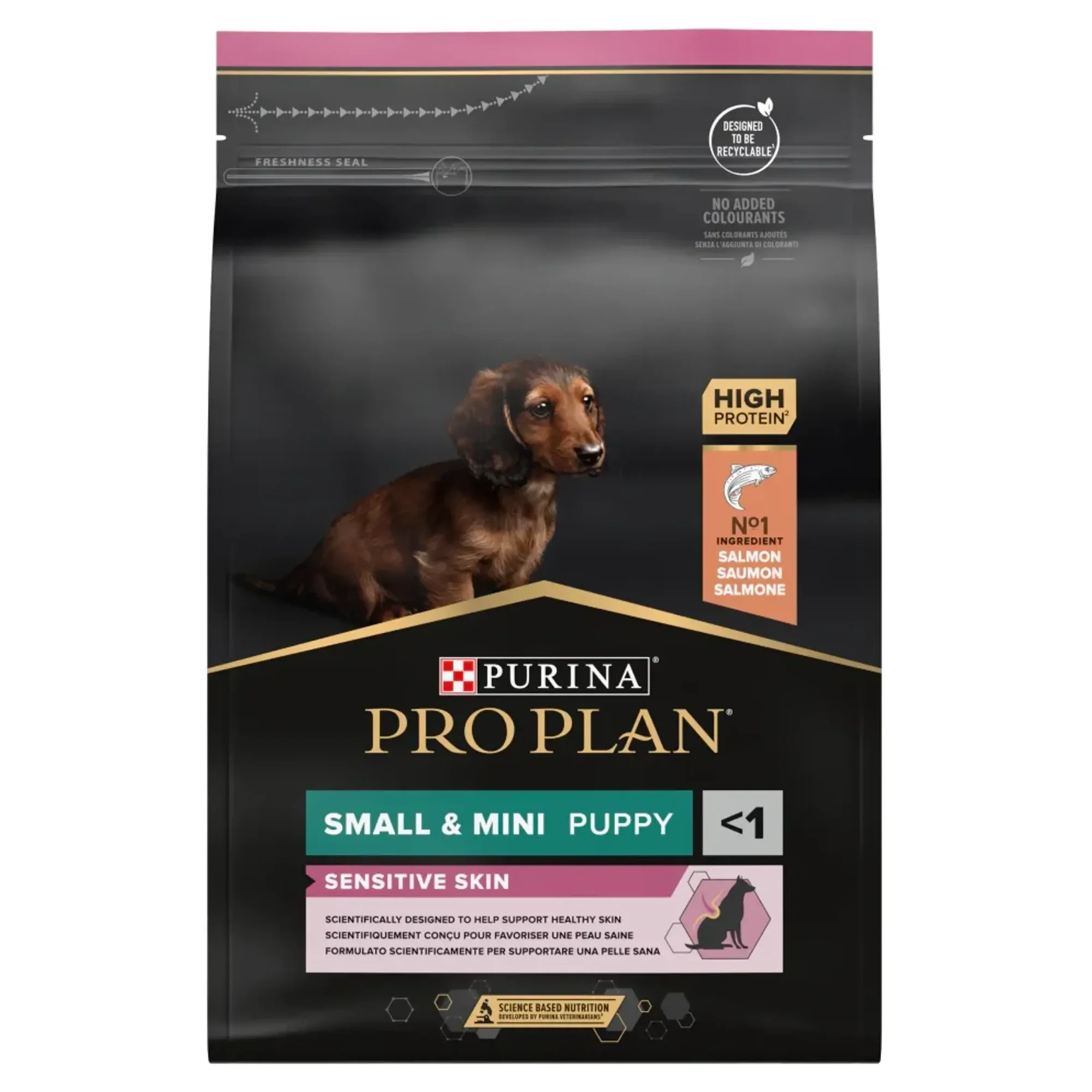 Pro Plan Pro Plan Hassas Derili Küçük ve Minin Irk Köpekler için Somonlu Yavru Köpek Maması 3 KG — 3.1 kg — Görsel 2