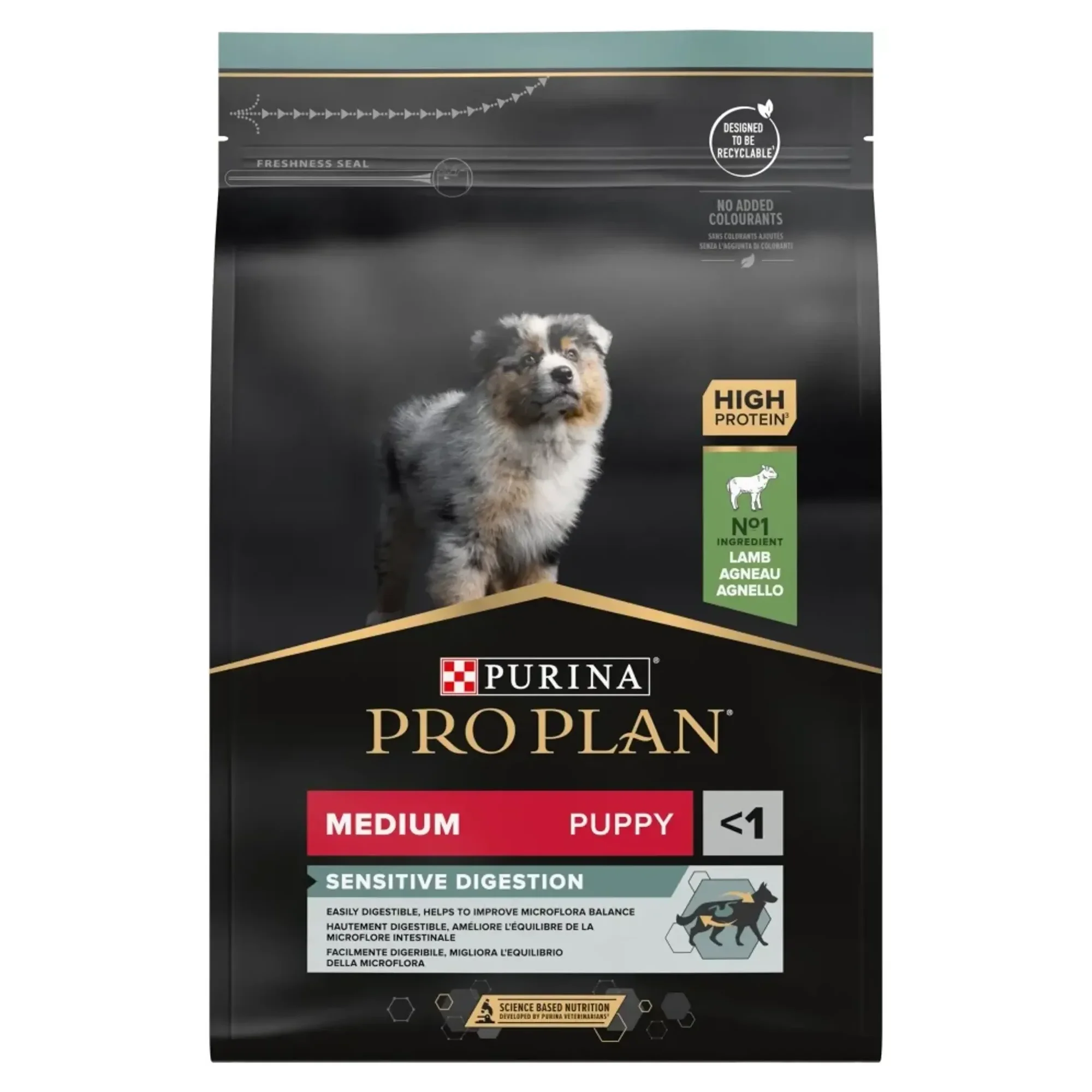 Pro Plan Pro Plan Hassas Sindirim için Orta Irk Yavru Köpek Maması 3 KG — 3.3 kg — Görsel 2