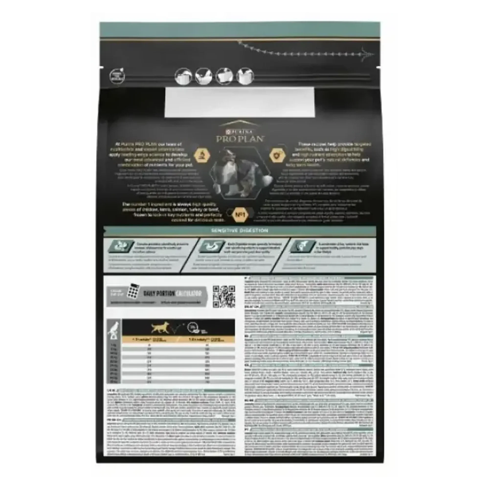 Pro Plan Medium Adult Sensitive Digestion Kuzulu Hassas Sindirimli Yetişkin Köpek Maması 3 KG — Hassas Deri, 3.3 kg — Görsel 2