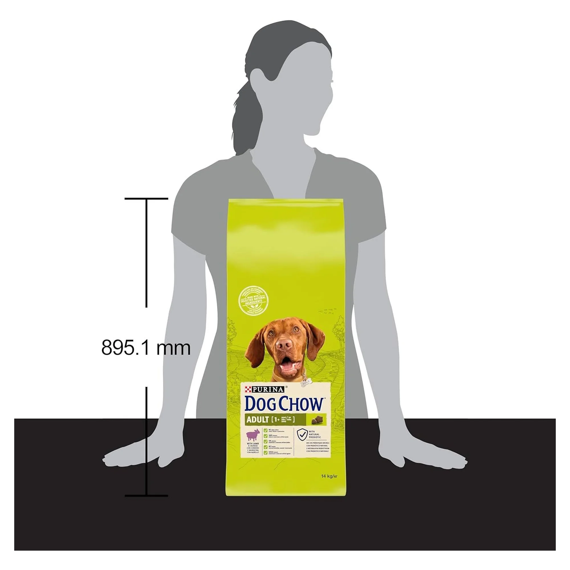Purina Dog Chow Dog Chow Kuzu Etli Yetişkin Köpek Maması 14 KG — Normal, 14 kg — Görsel 4