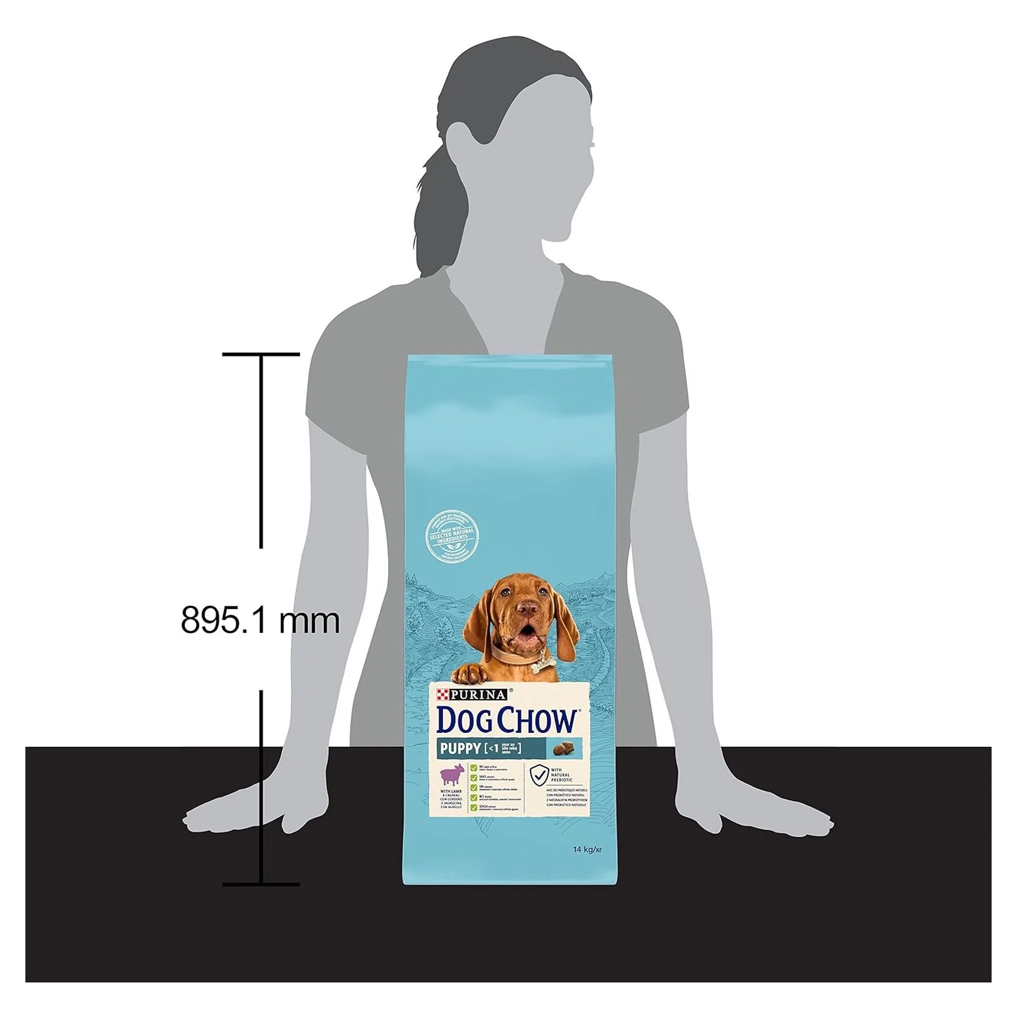 Purina Dog Chow Dog Chow Kuzu Etli Yavru Köpek Maması 14 KG — Normal, 14 kg — Görsel 4