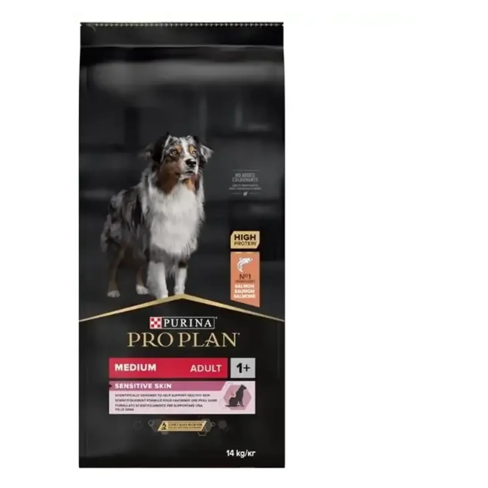 Pro Plan Pro Plan Somonlu Hassas Deri için Orta Irk Yetişkin Köpek Maması 14 KG — 14.3 kg — Görsel 2