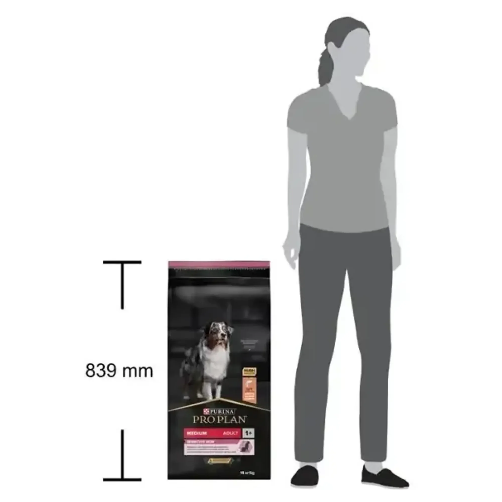 Pro Plan Pro Plan Somonlu Hassas Deri için Orta Irk Yetişkin Köpek Maması 14 KG — 14.3 kg — Görsel 3
