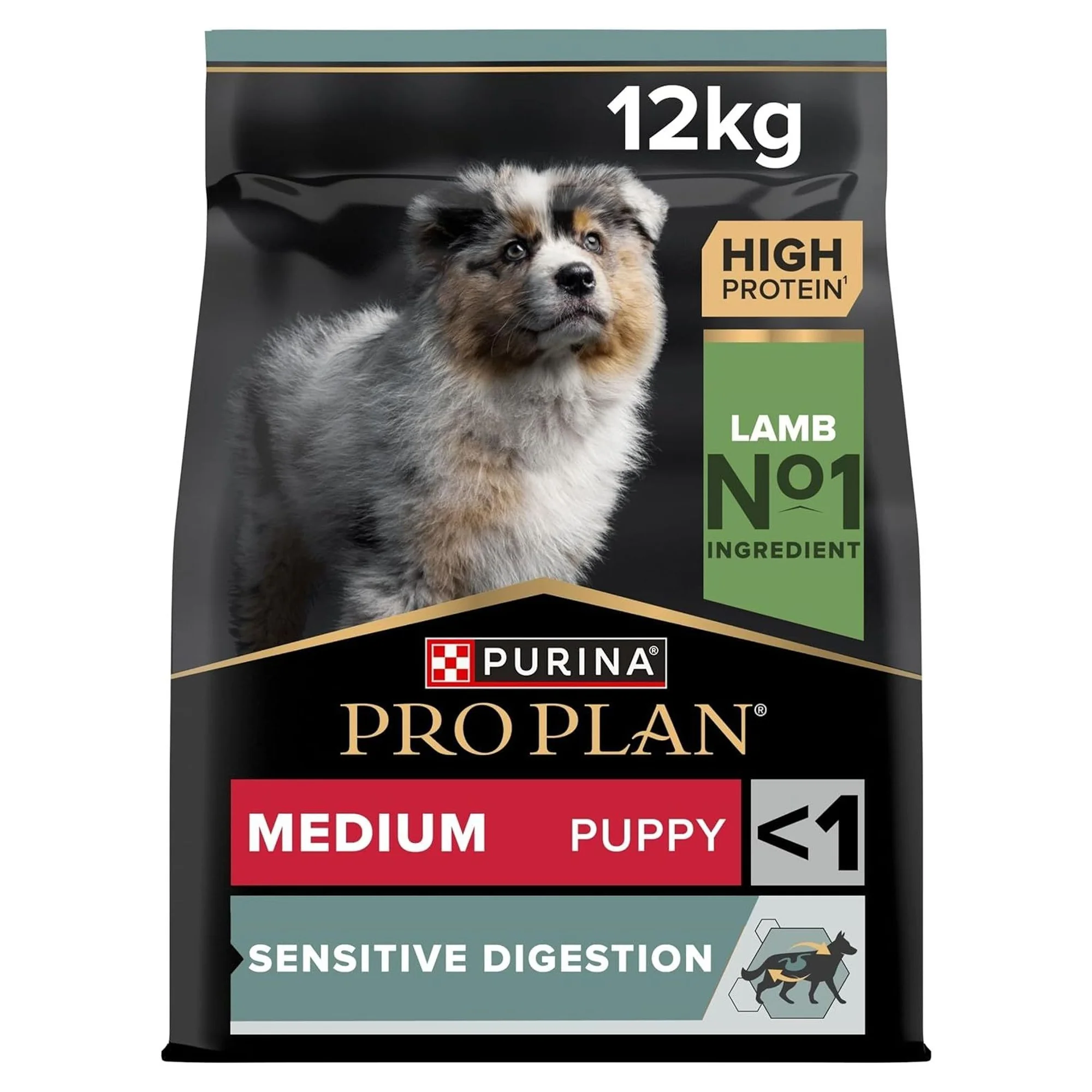 Pro Plan Pro Plan Hassas Sindirim için Orta Irk Yetişkin Köpek Maması 12 KG