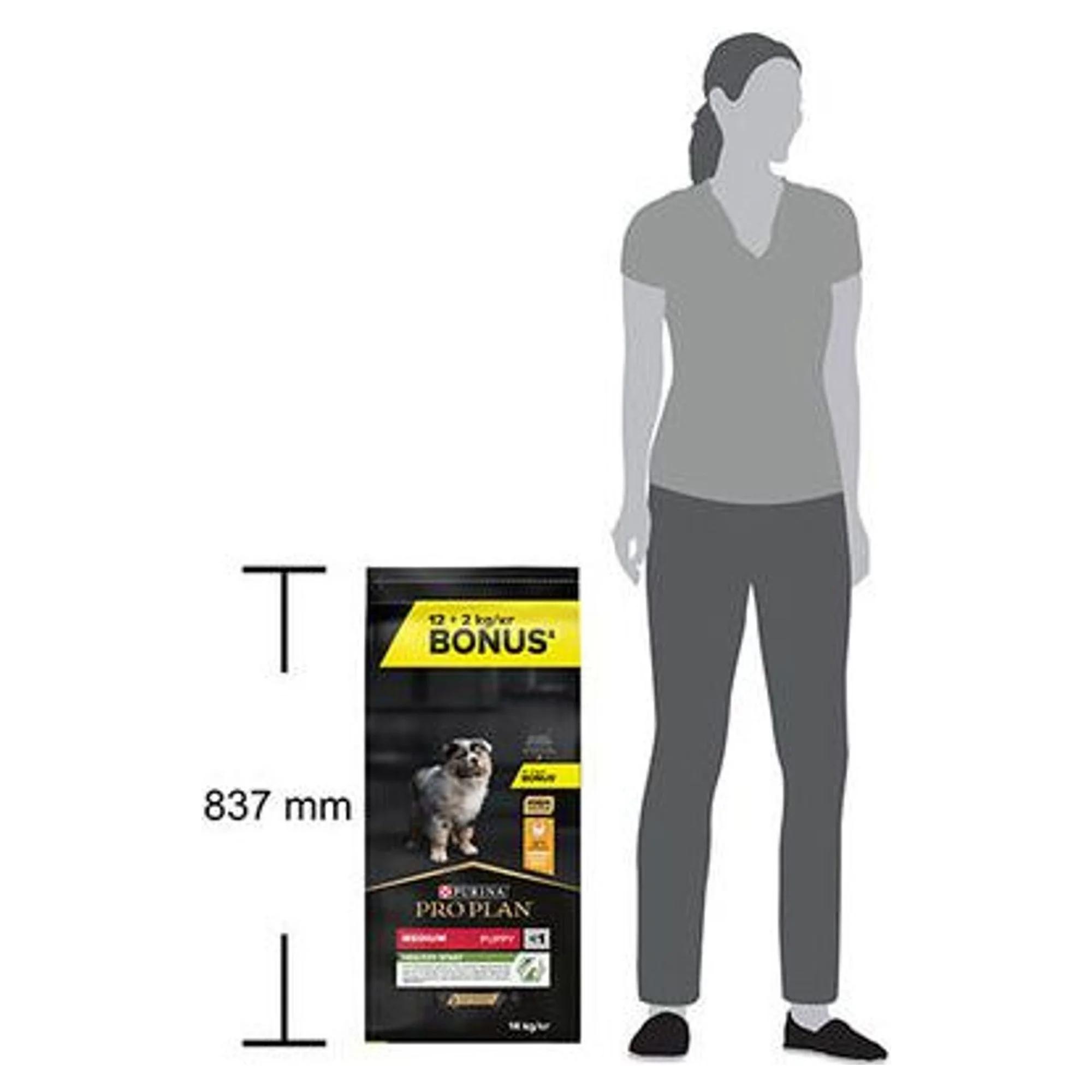 Pro Plan Pro PlanTavuklu Orta Irk Yavru Köpek Maması 12 + 2 KG — Normal — Görsel 4