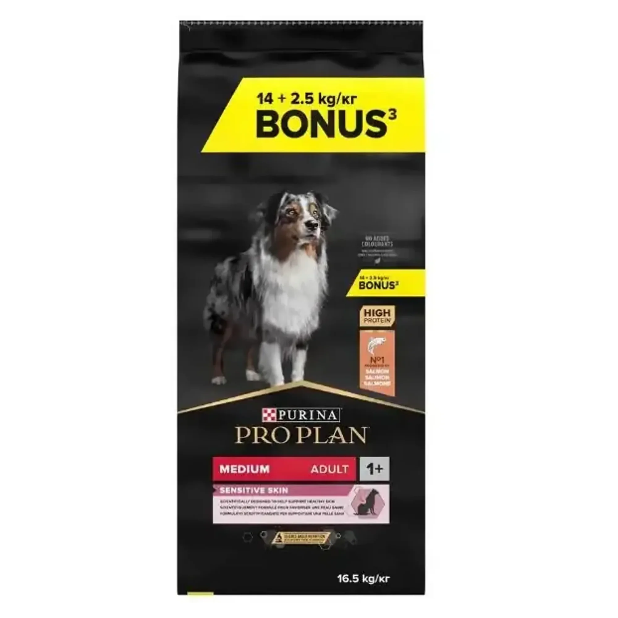 Pro Plan Pro Plan Somonlu Orta Irk Yetişkin Köpek Maması 14+2.5 KG — Normal — Görsel 2