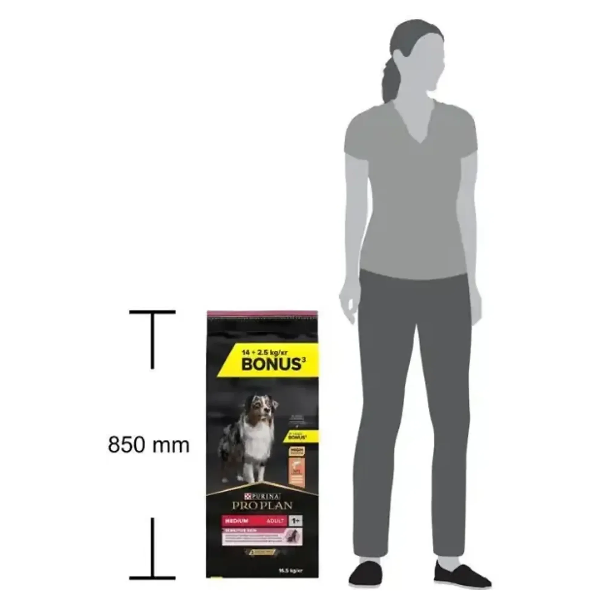 Pro Plan Pro Plan Somonlu Orta Irk Yetişkin Köpek Maması 14+2.5 KG — Normal — Görsel 5