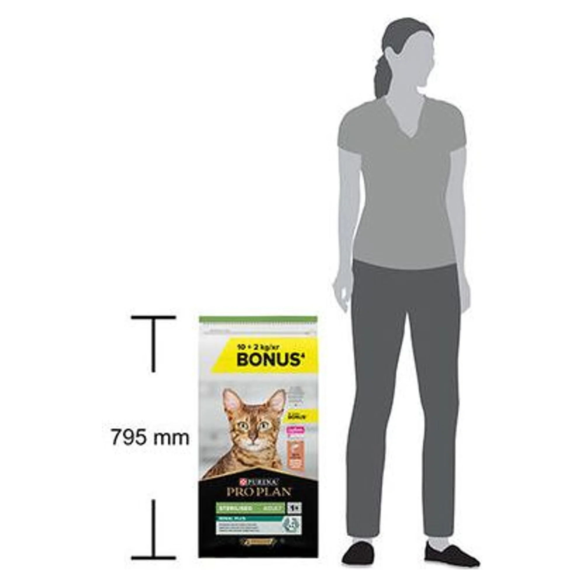 Pro Plan Pro Plan Somonlu Kısırlaştırılmış Yetişkin Kedi Maması 10+2 KG — Görsel 4