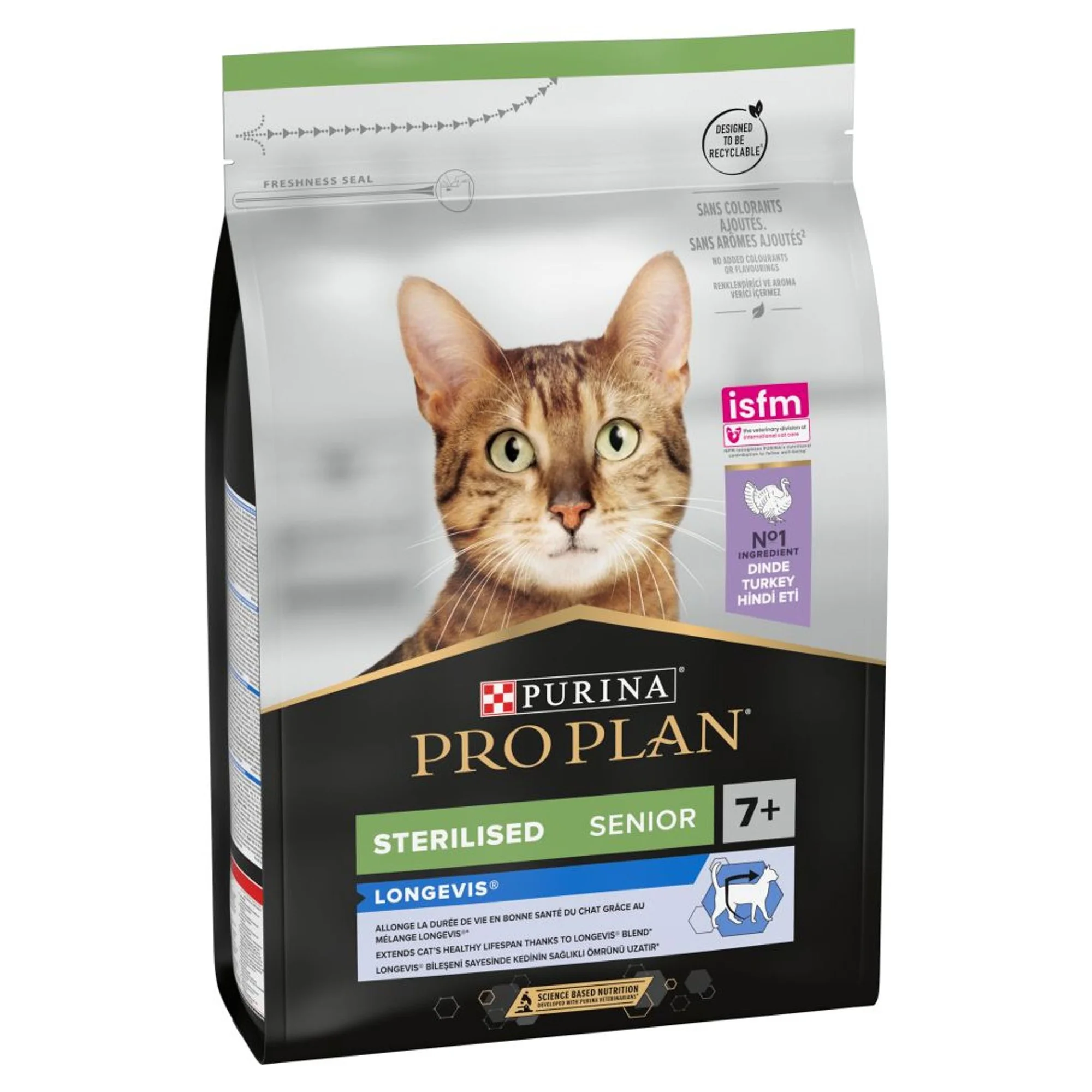 Pro Plan Pro Plan Sterilised 7+ Yaş Hindili Kısırlaştırılmış Yaşlı Kedi Maması 3 KG