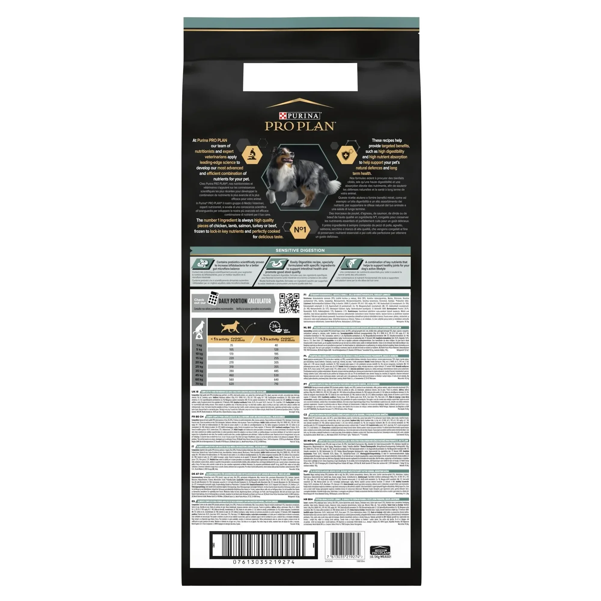 Pro Plan Pro Plan Kuzu Etli  Orta Irk Yetişkin Kuru Köpek Maması 14+2.5 KG — Normal — Görsel 2
