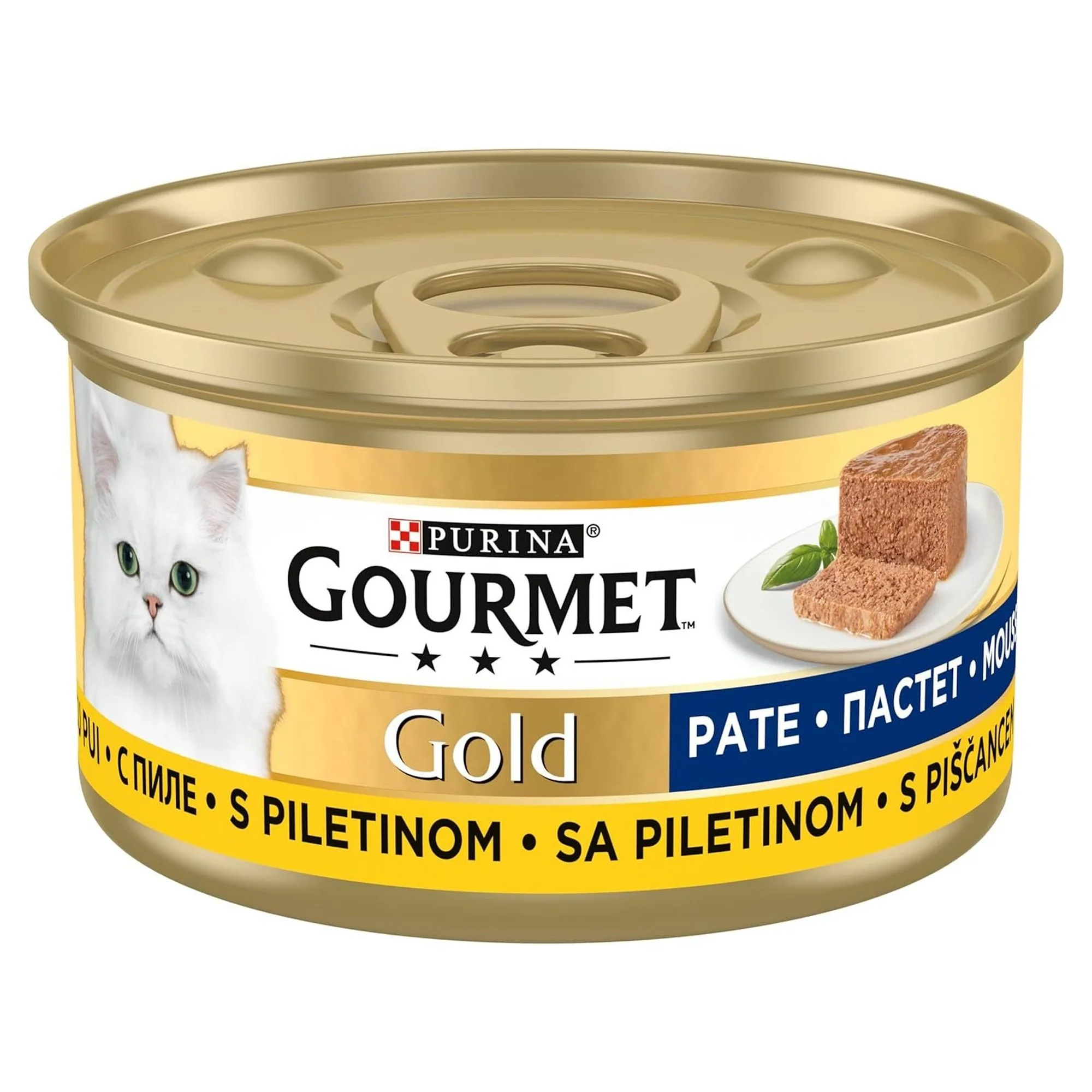 Gourmet Gold Kıyılmış Tavuk Lezzetli Yetişkin Kedi Yaş Maması 85 G — Konserve, 90 g — Görsel 2